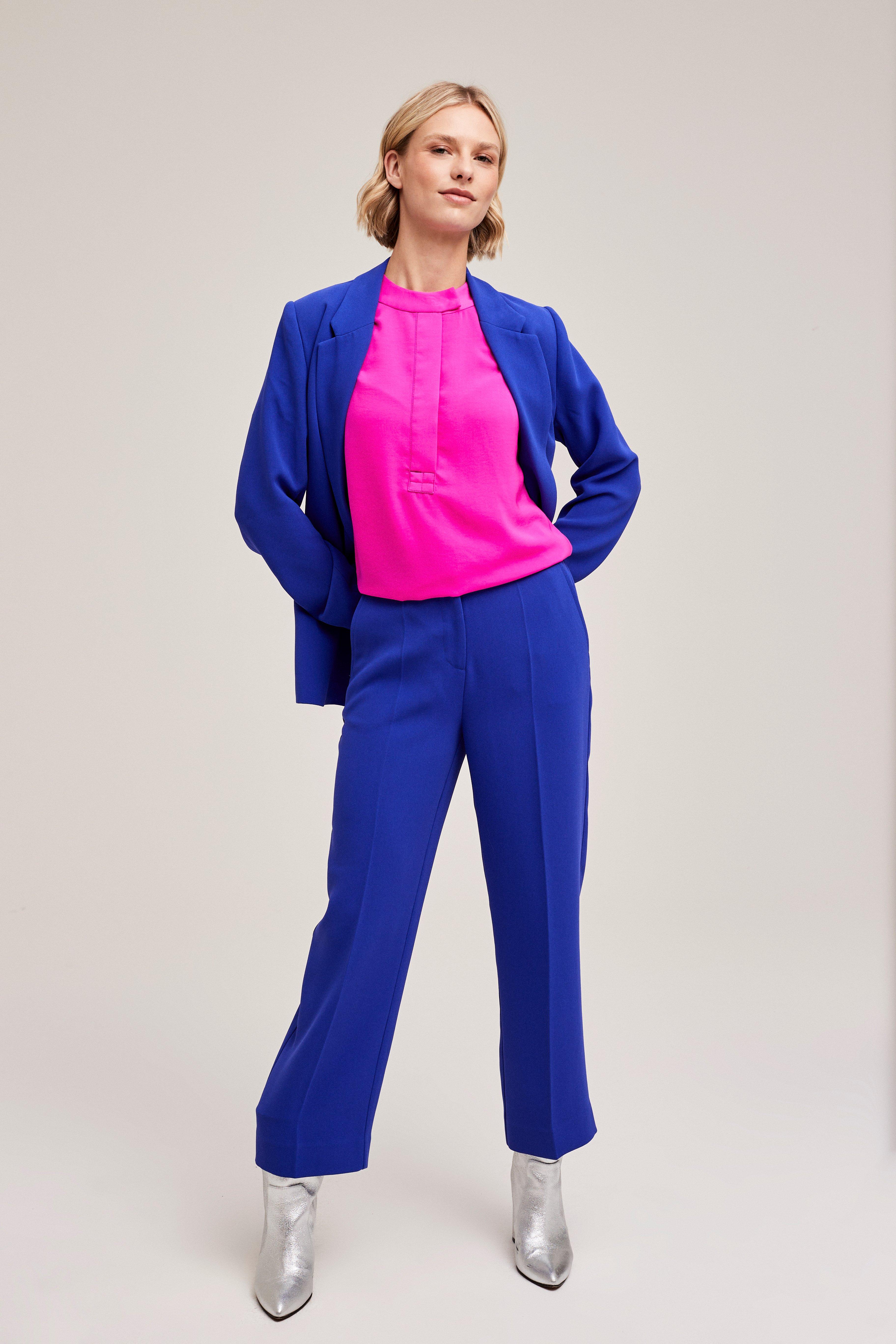 CKS Dames - LEDO - blouse lange mouwen - roze