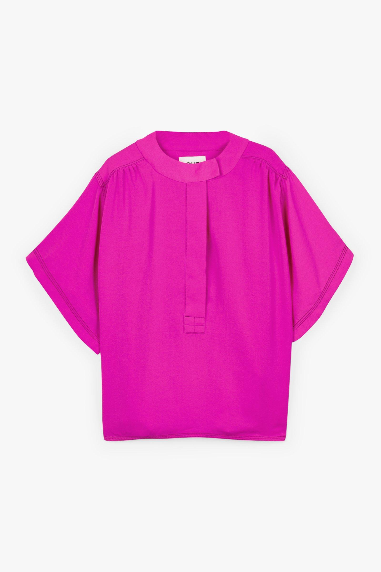 CKS Dames - LEDO - blouse lange mouwen - roze