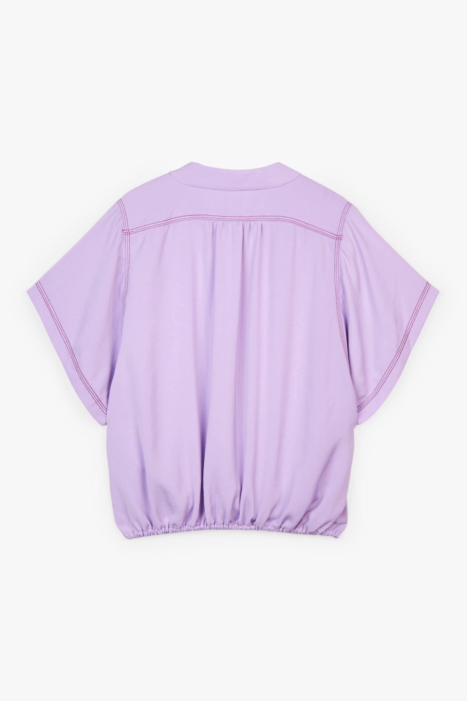 CKS Dames - LEDO - blouse lange mouwen - lila