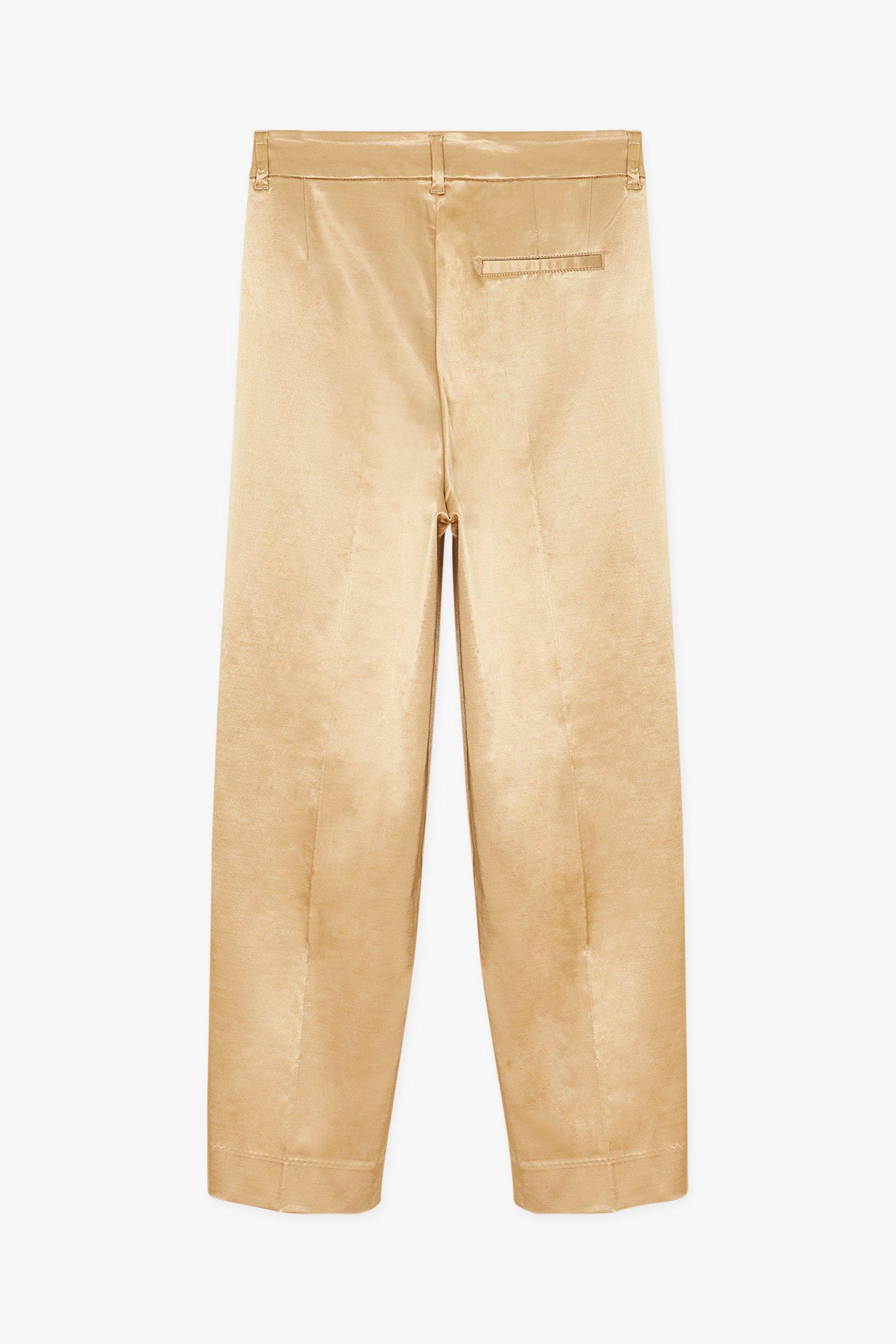 CKS Dames - LAHTI - ankle trousers - bright brown