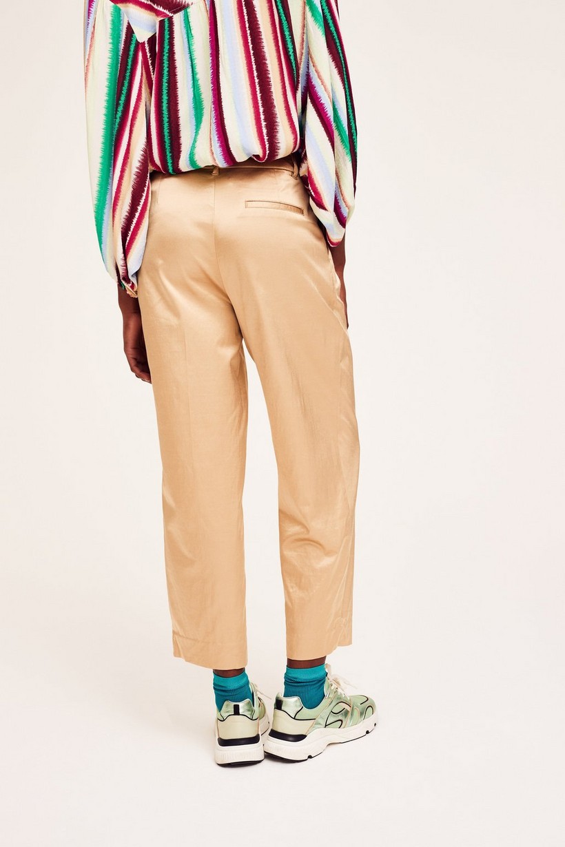 CKS Dames - LAHTI - ankle trousers - bright brown