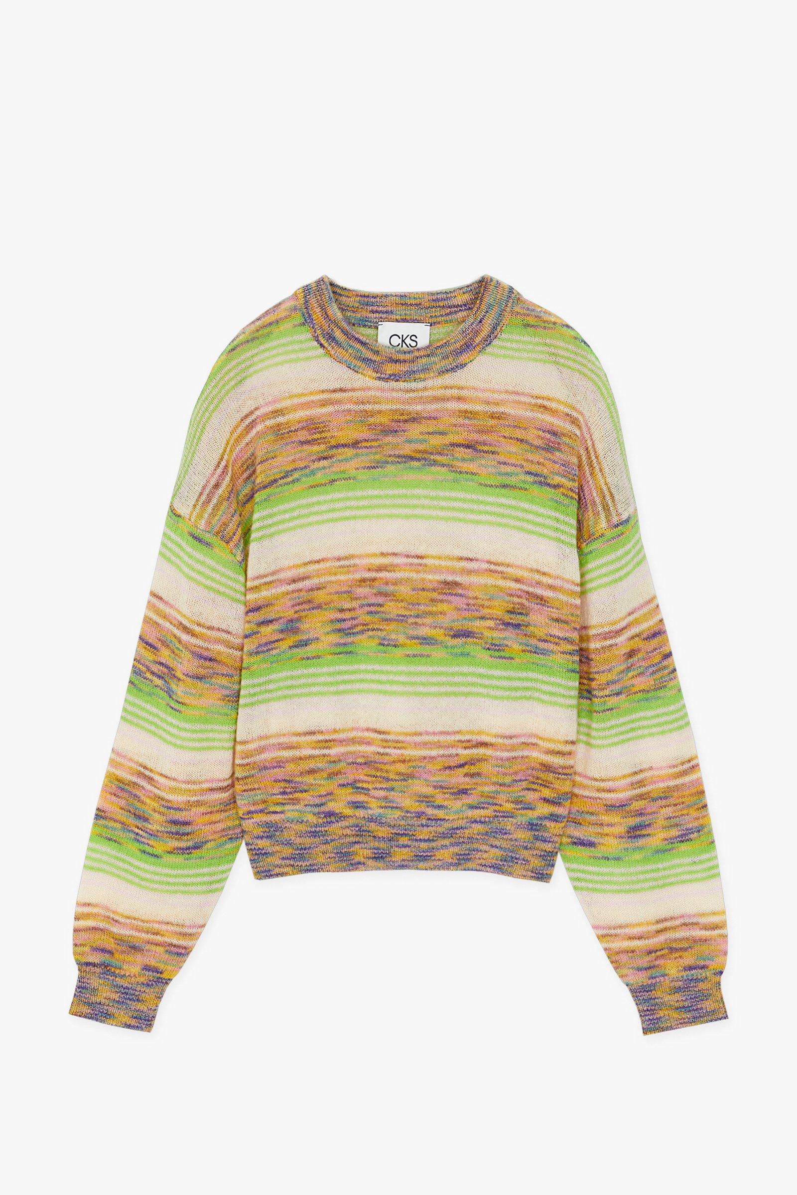 CKS Dames - PIRAMID - pullover - vert clair