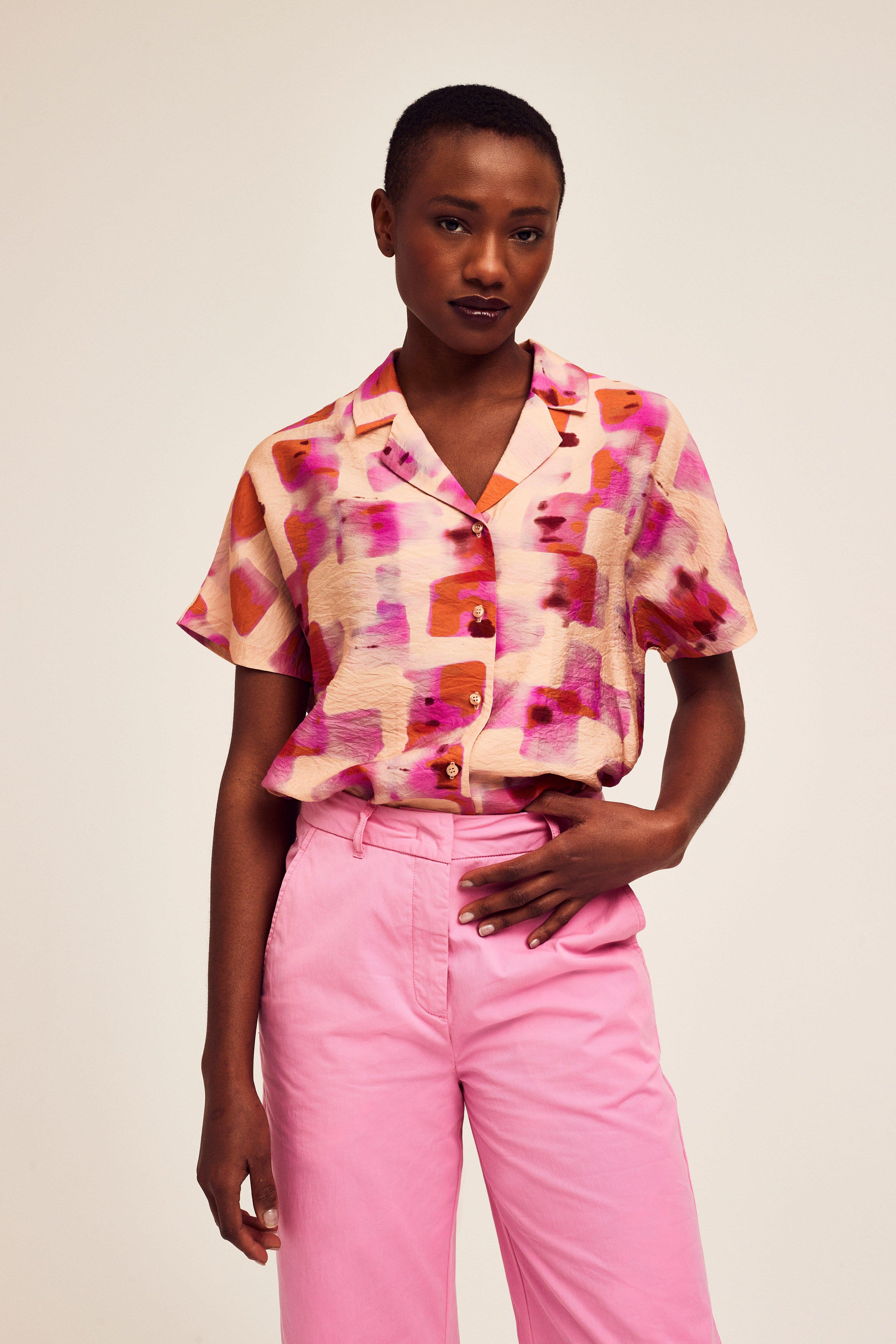 CKS Dames - RONELA - blouse korte mouwen - meerkleurig