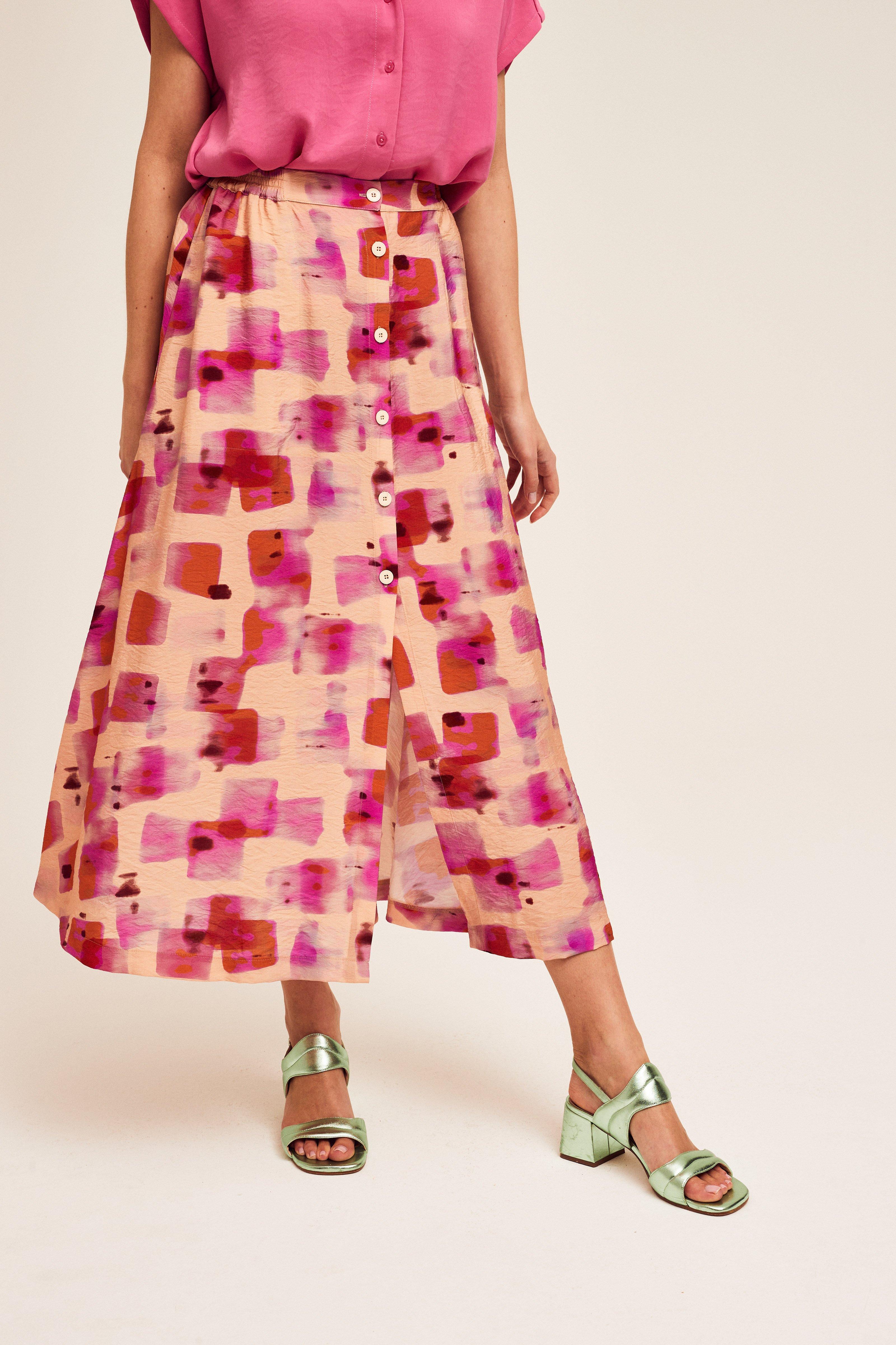 CKS Dames - VALENTINE - long skirt - multicolor