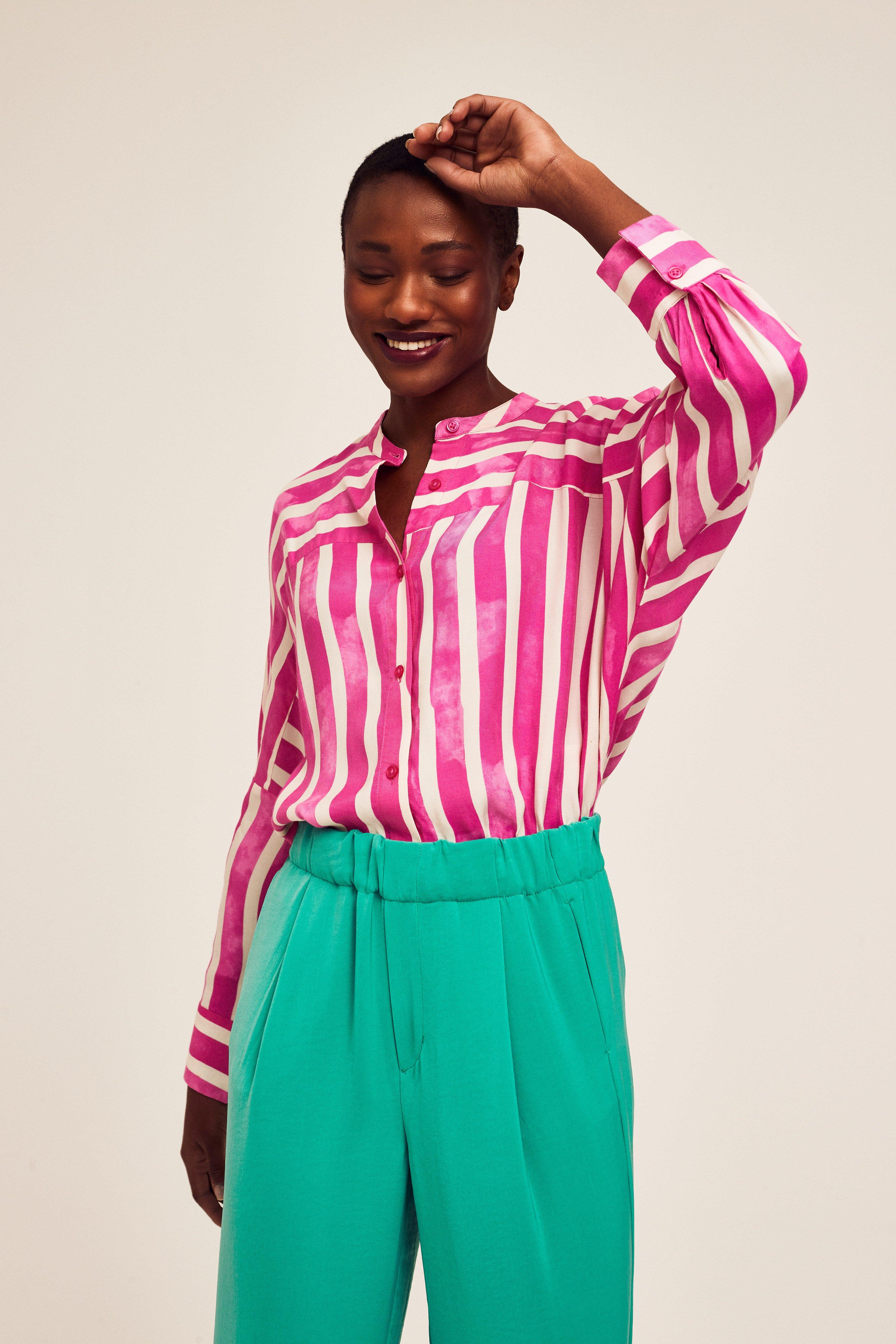 CKS Dames - JAZNA - blouse short sleeves - pink