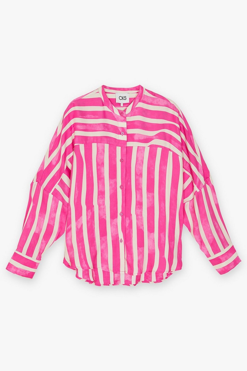 CKS Dames - JAZNA - blouse short sleeves - pink