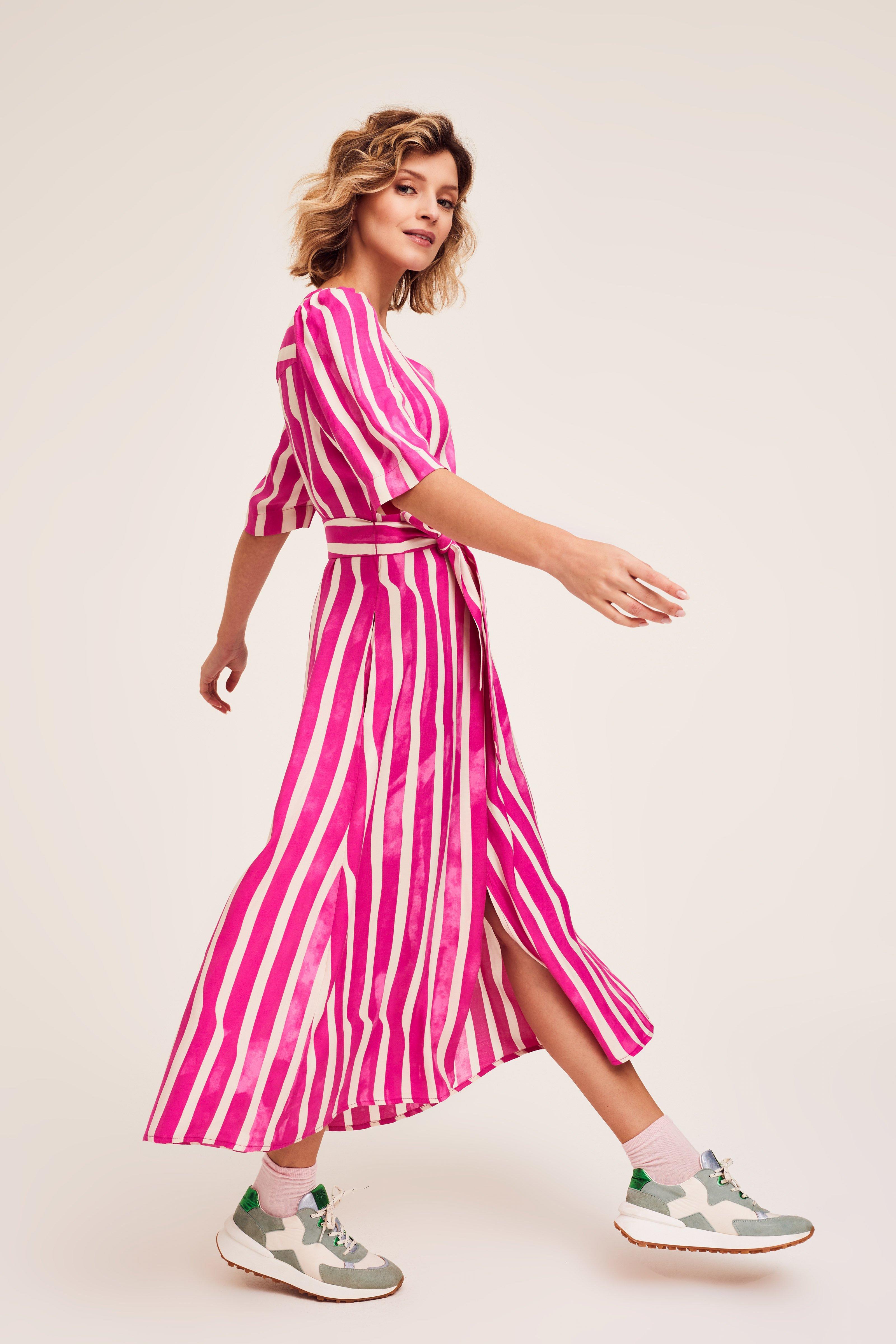 CKS Dames - FARGOSA - midi dress - pink