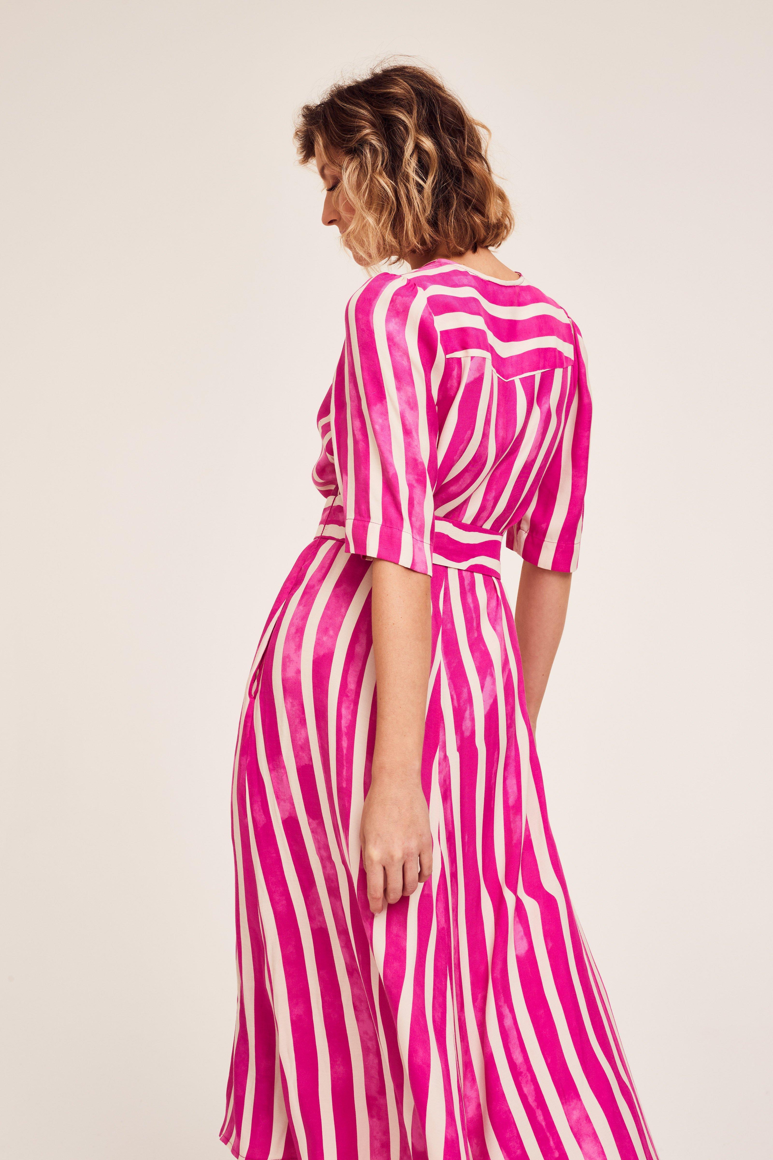 CKS Dames - FARGOSA - midi dress - pink
