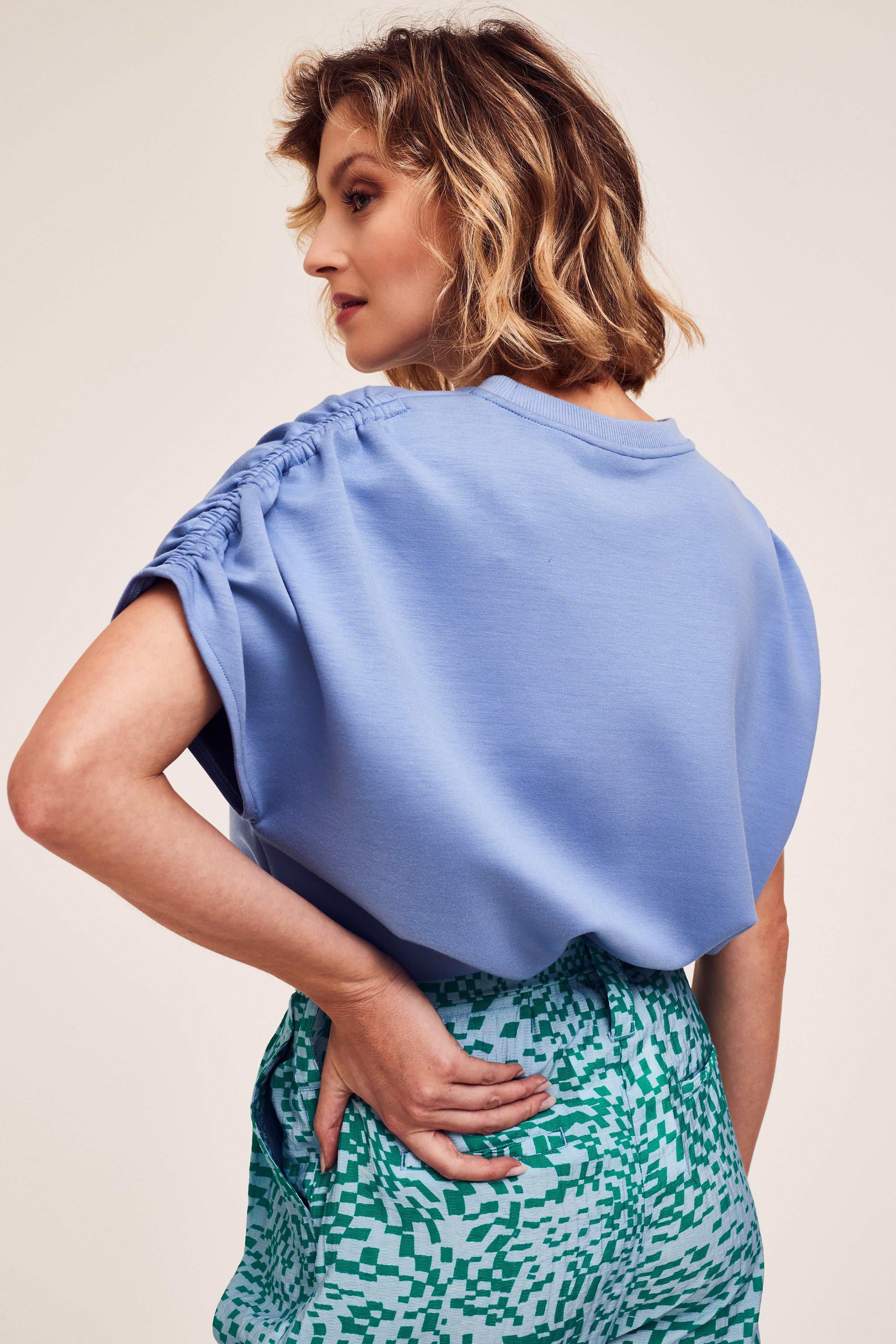 CKS Dames - IRONIC - Pullover - Hellblau