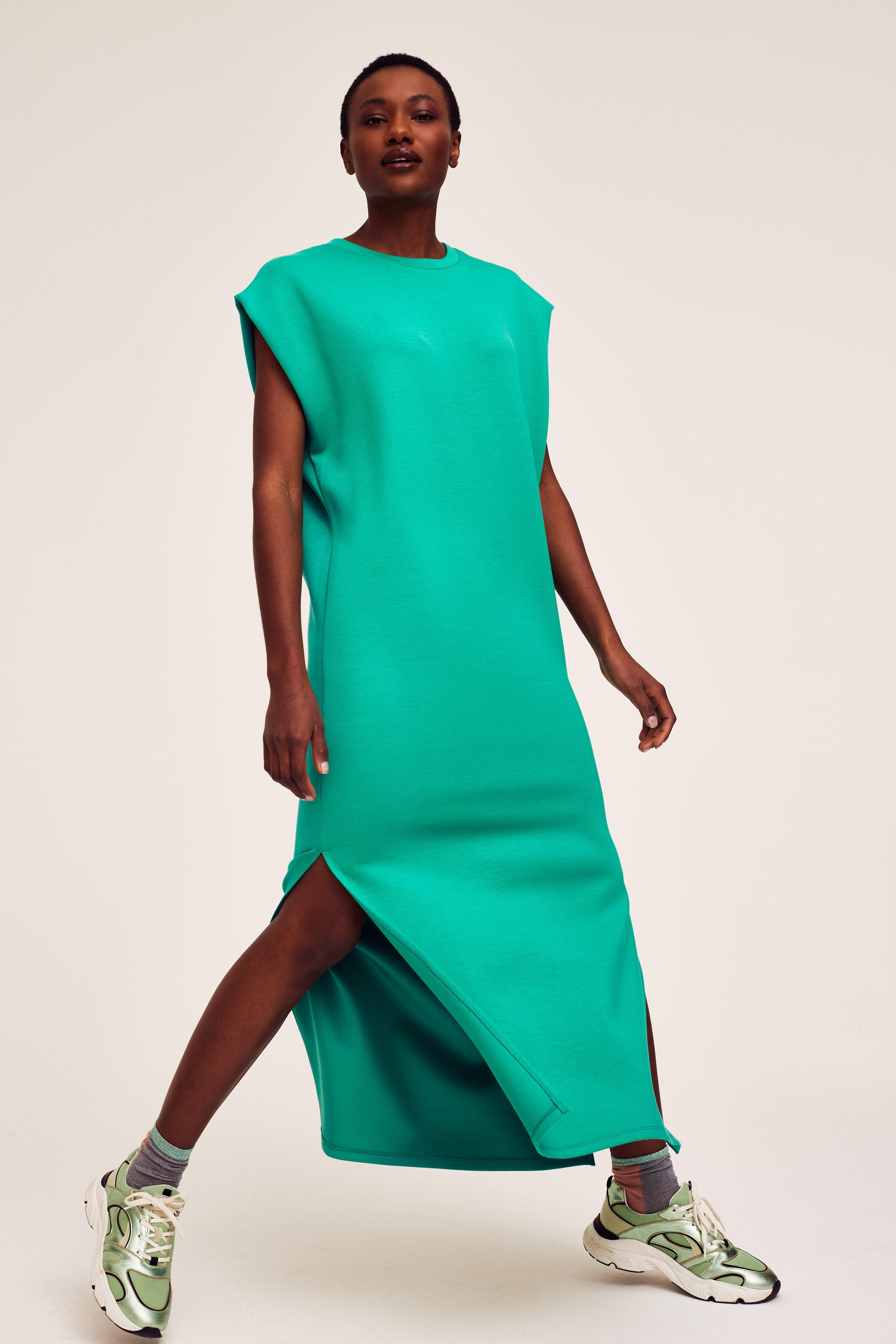 CKS Dames - LINDANKLE - long dress - green