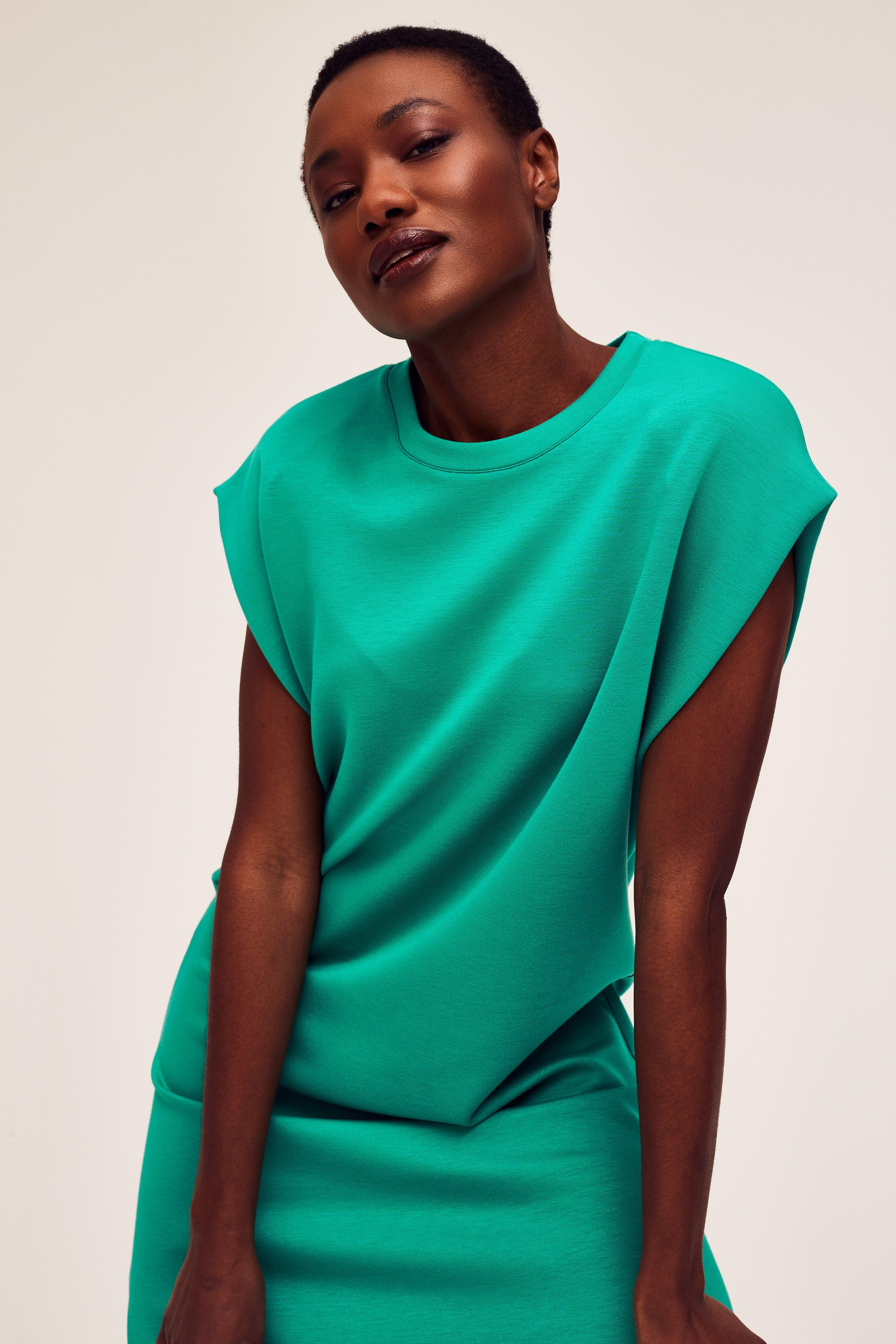 CKS Dames - LINDANKLE - long dress - green