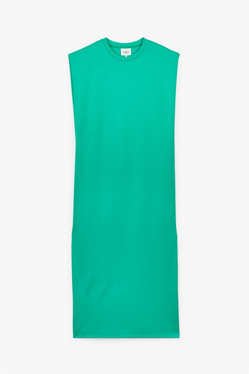 CKS Dames - LINDANKLE - long dress - green