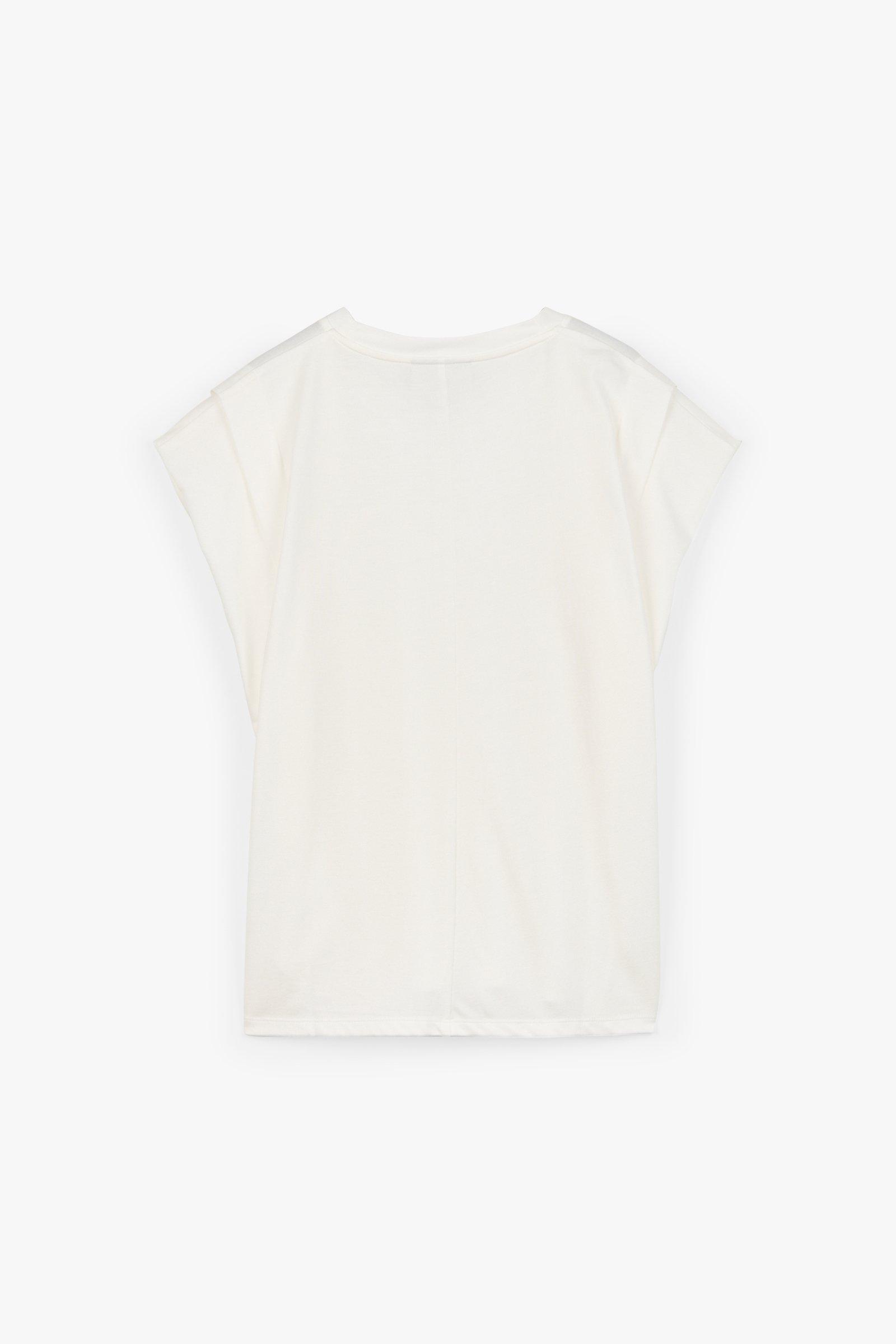 CKS Dames - PAMINA - t-shirt korte mouwen - wit