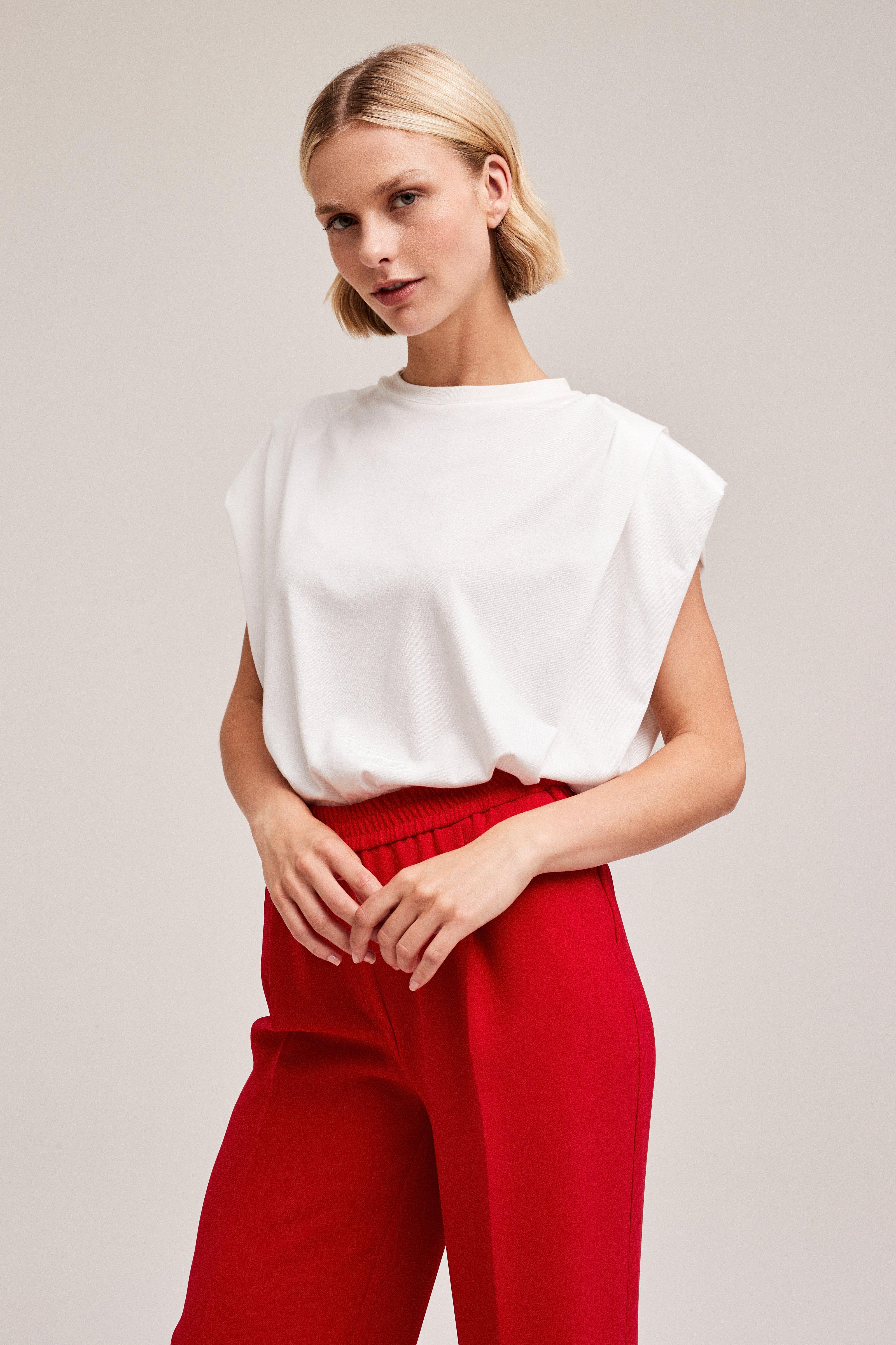 CKS Dames - PAMINA - t-shirt korte mouwen - wit