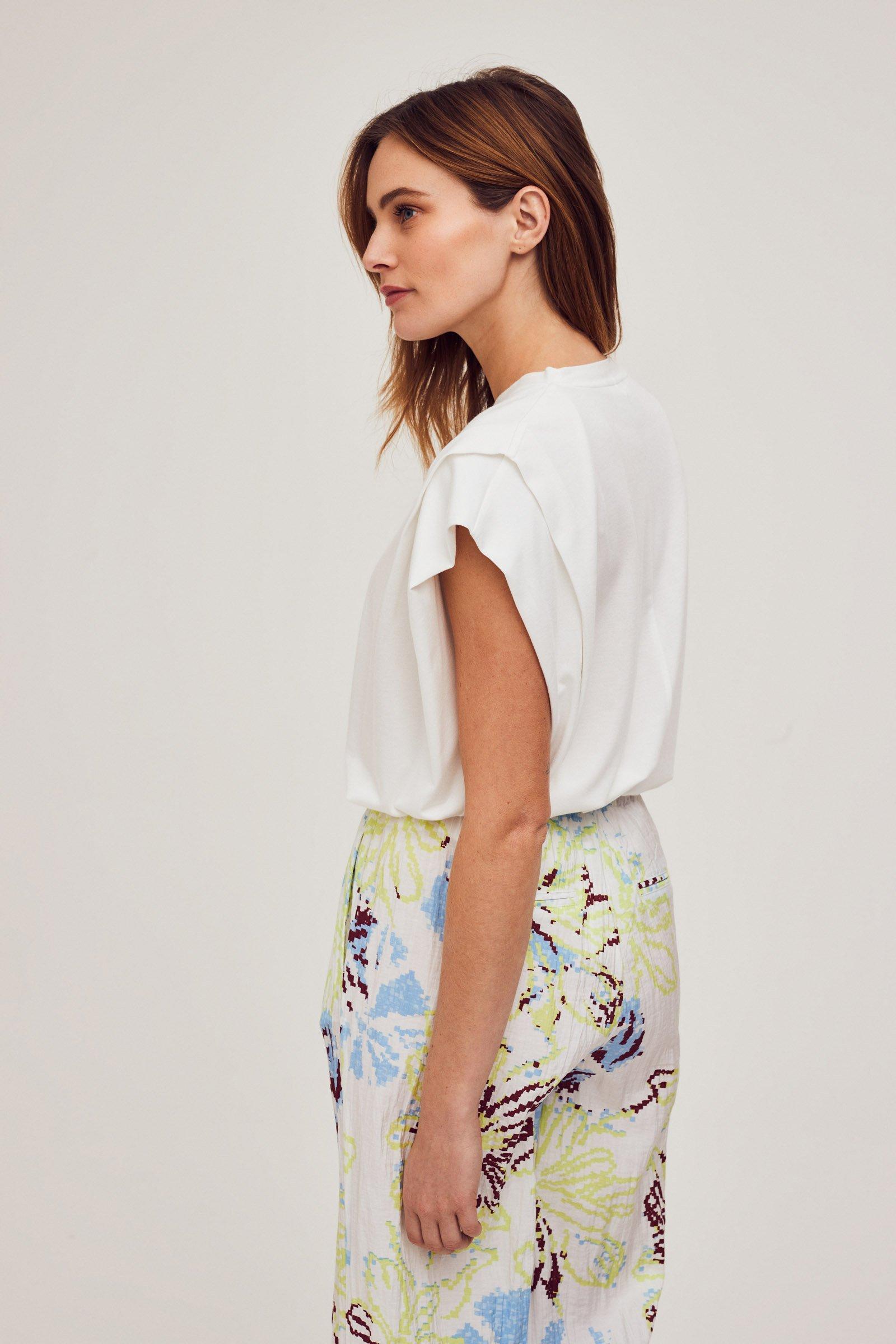 CKS Dames - PAMINA - t-shirt short sleeves - white