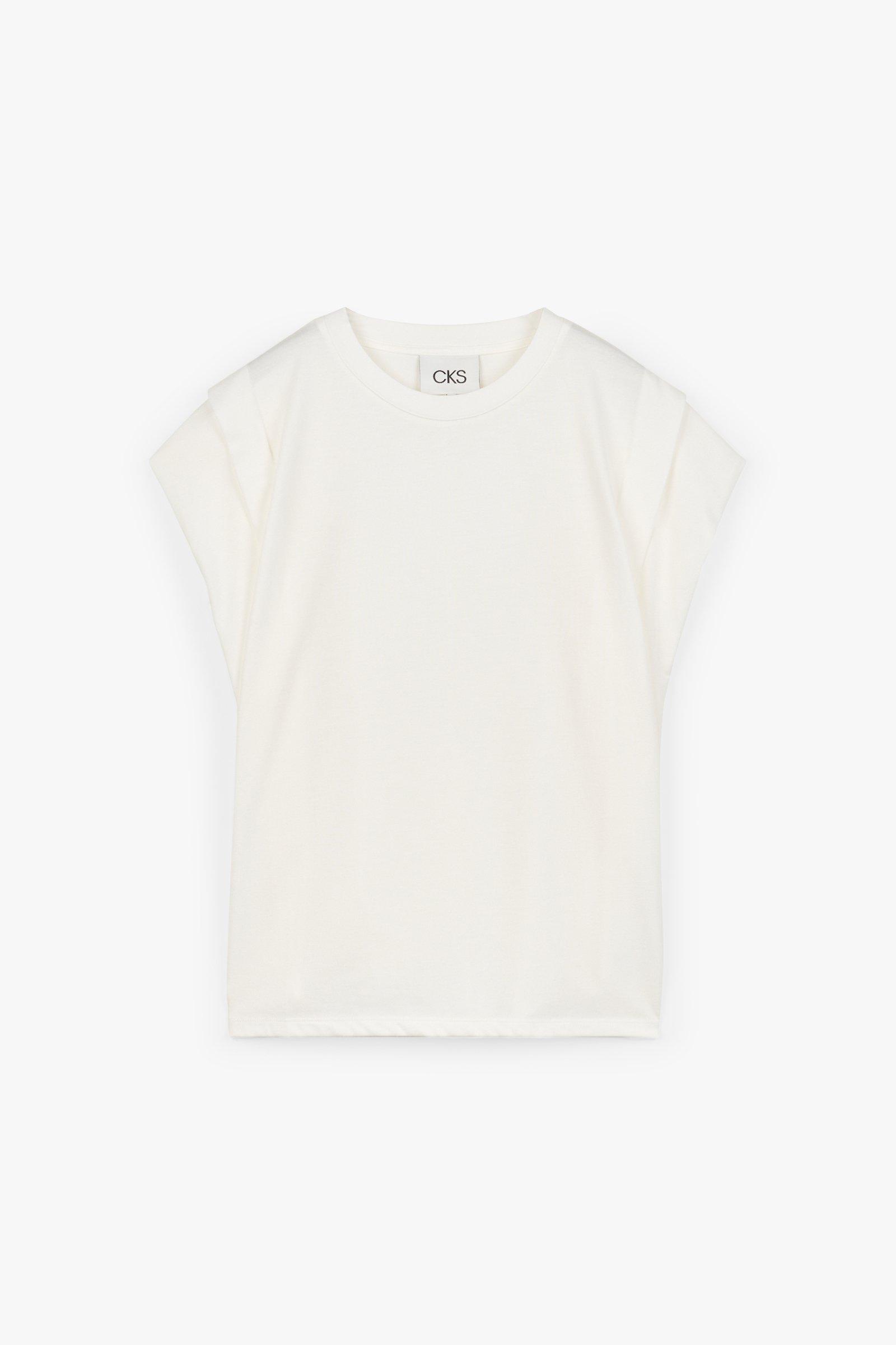 CKS Dames - PAMINA - t-shirt korte mouwen - wit