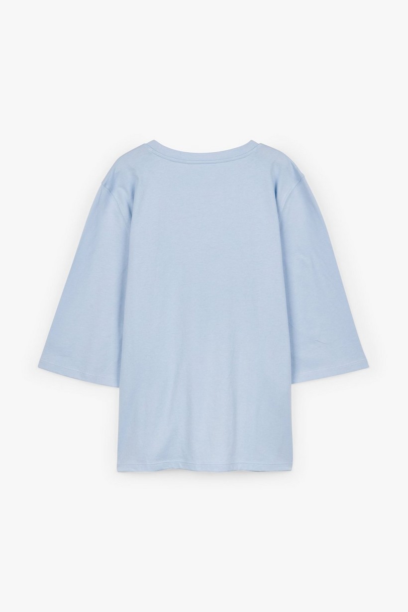 CKS Dames - SARI - t-shirt à manches courtes - bleu clair
