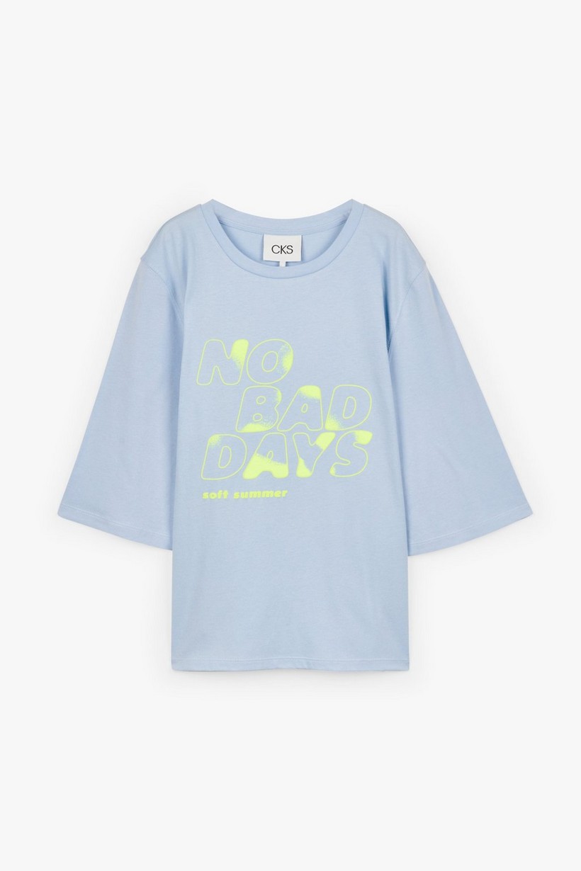 CKS Dames - SARI - t-shirt korte mouwen - lichtblauw