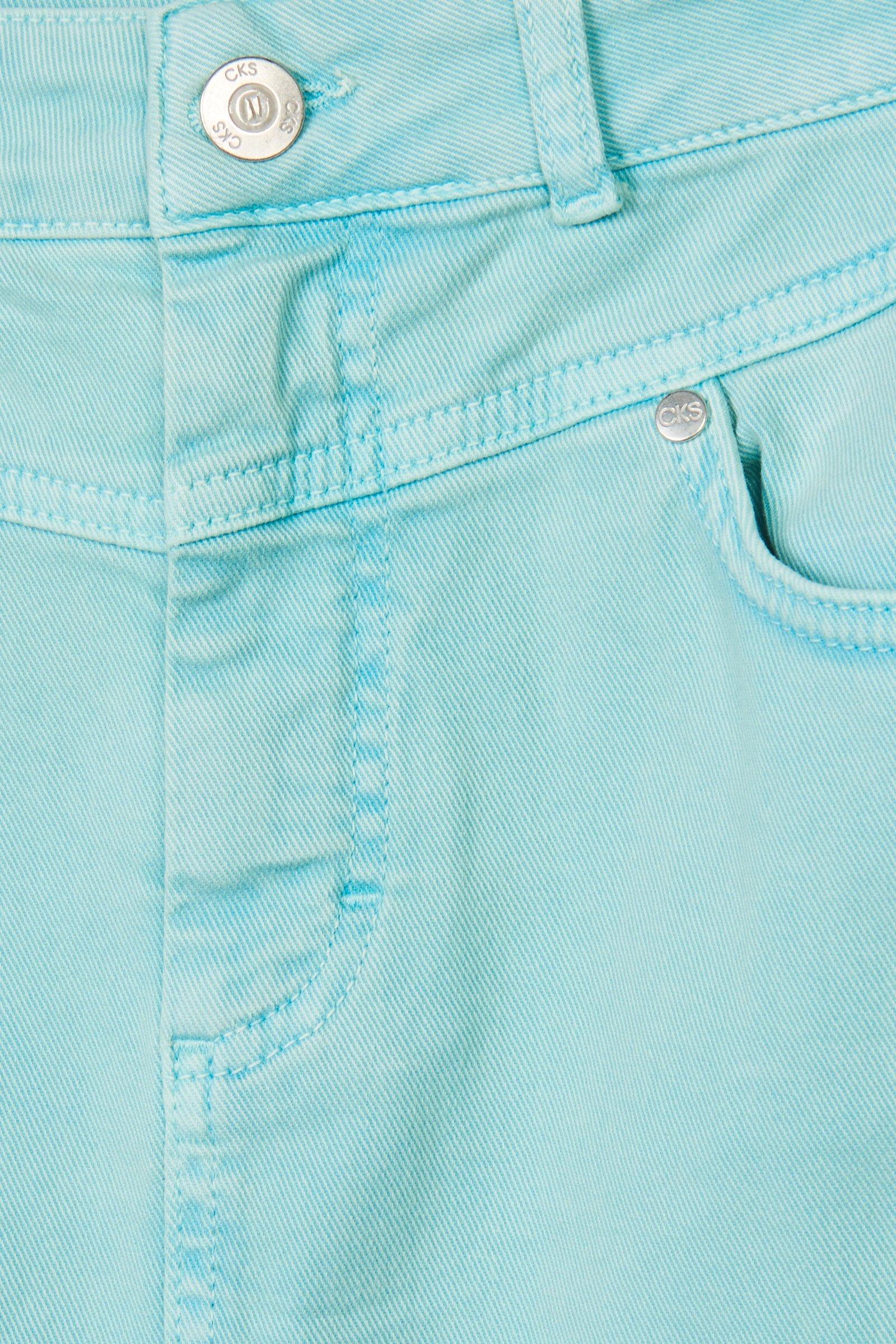 CKS Dames - BENEATH - midijupe - bleu vif