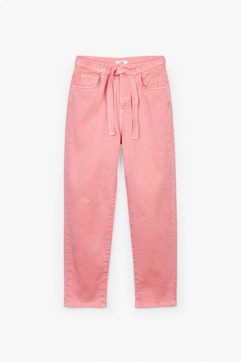 CKS Dames - WILHIGH - ankle jeans - pink