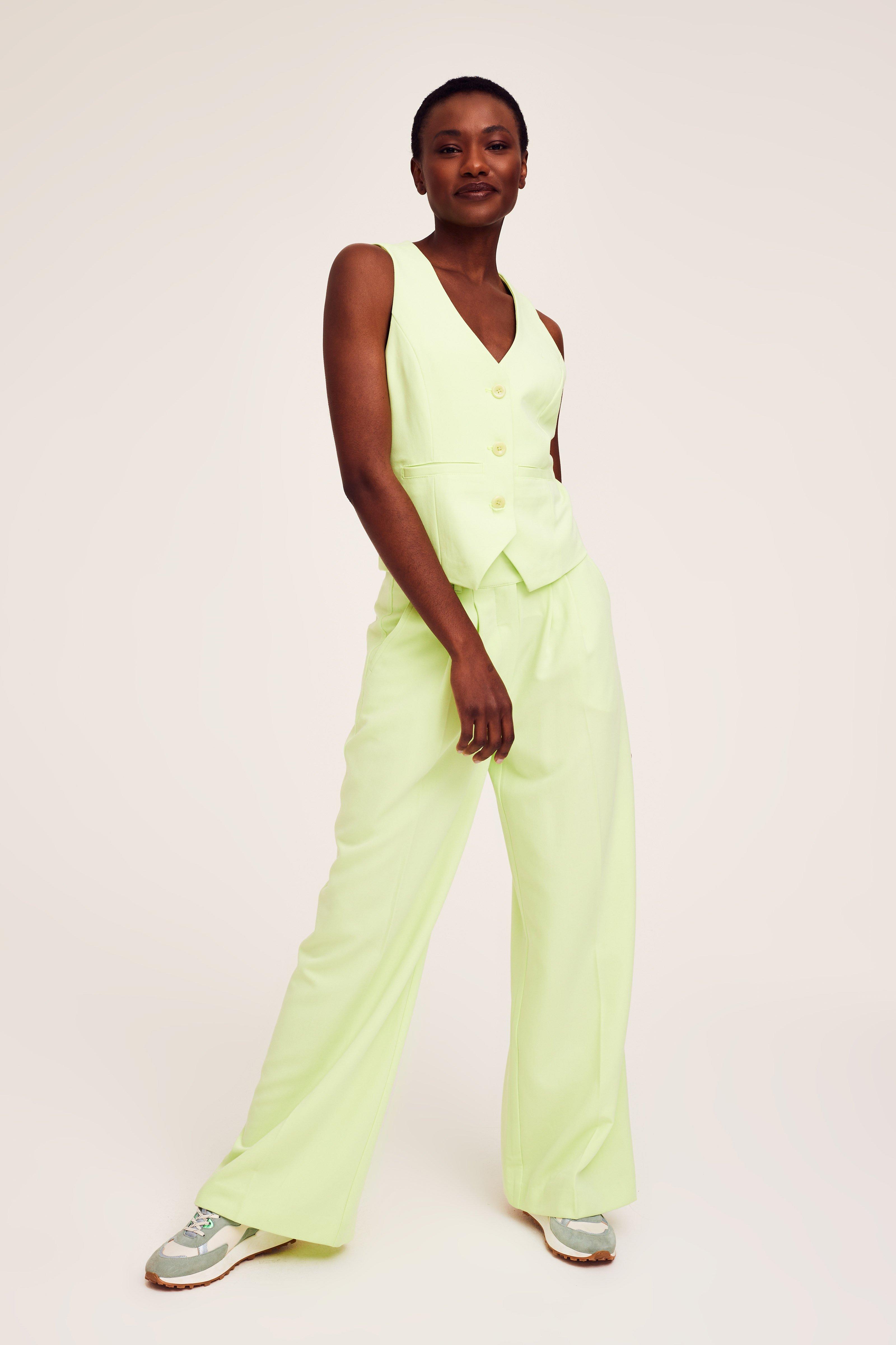 CKS Dames - SOFIA - pantalon long - vert vif