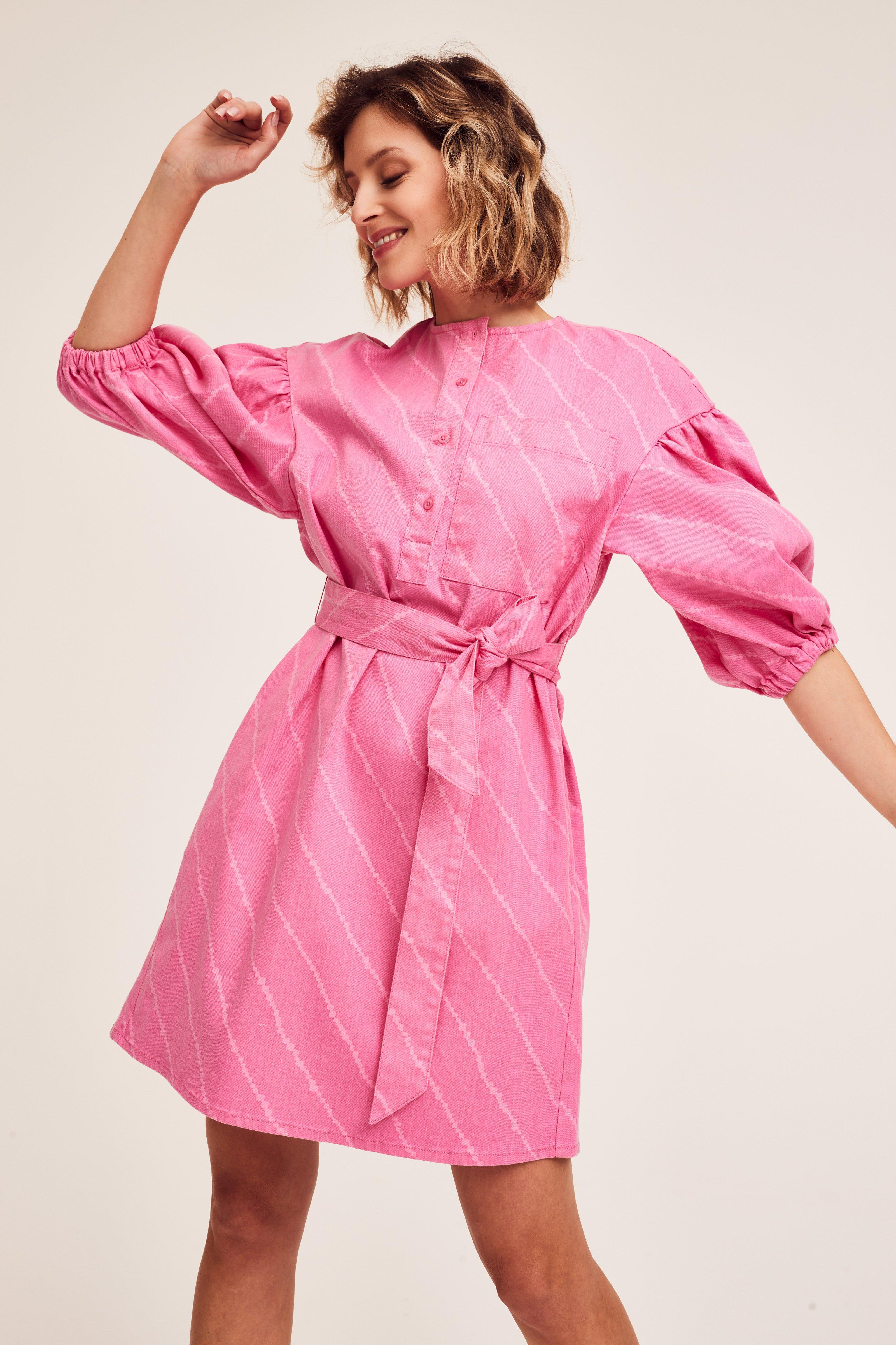 CKS Dames - IVAZ - Kurzes Kleid - Rosa