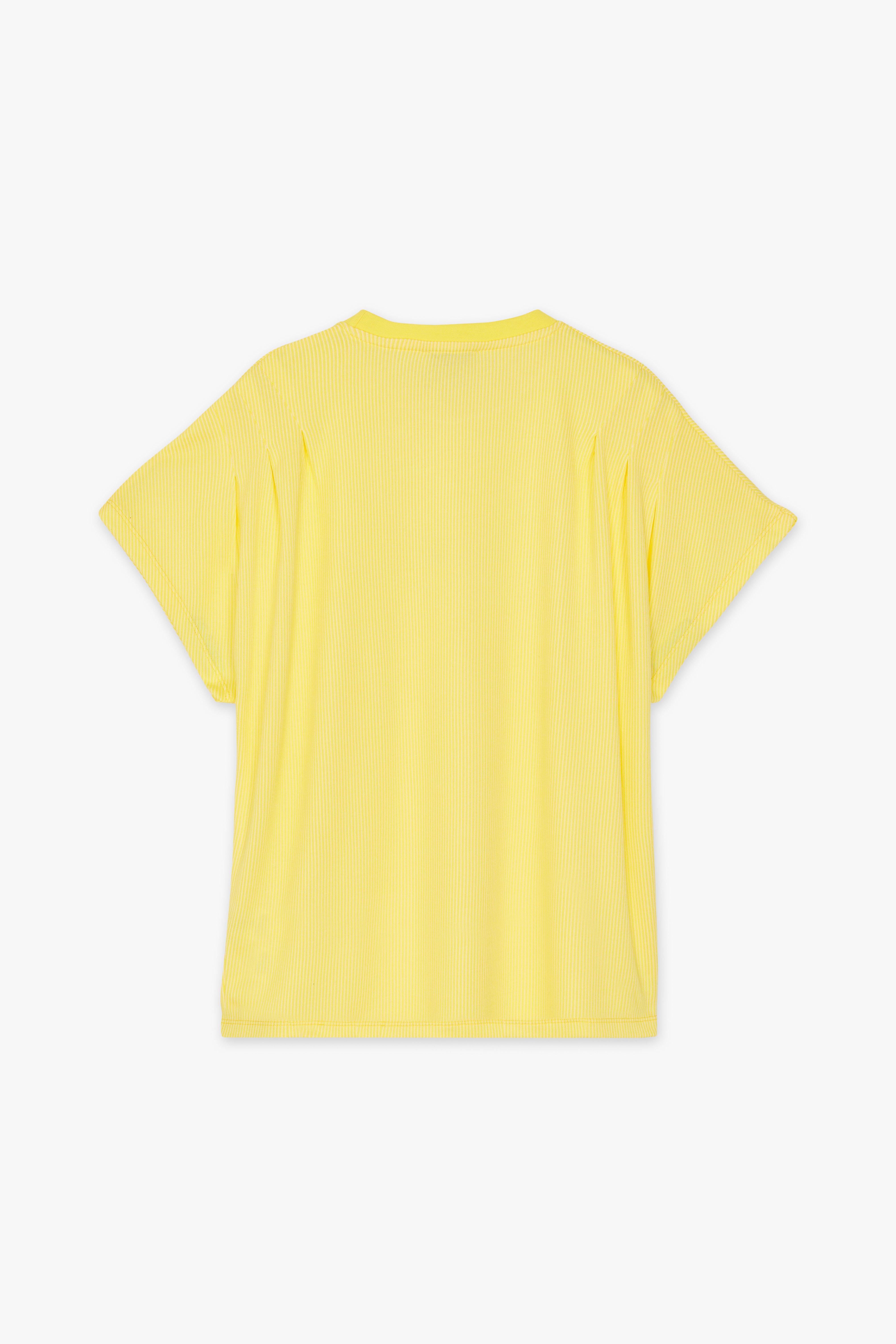 CKS Dames - JAZZY - t-shirt à manches courtes - jaune