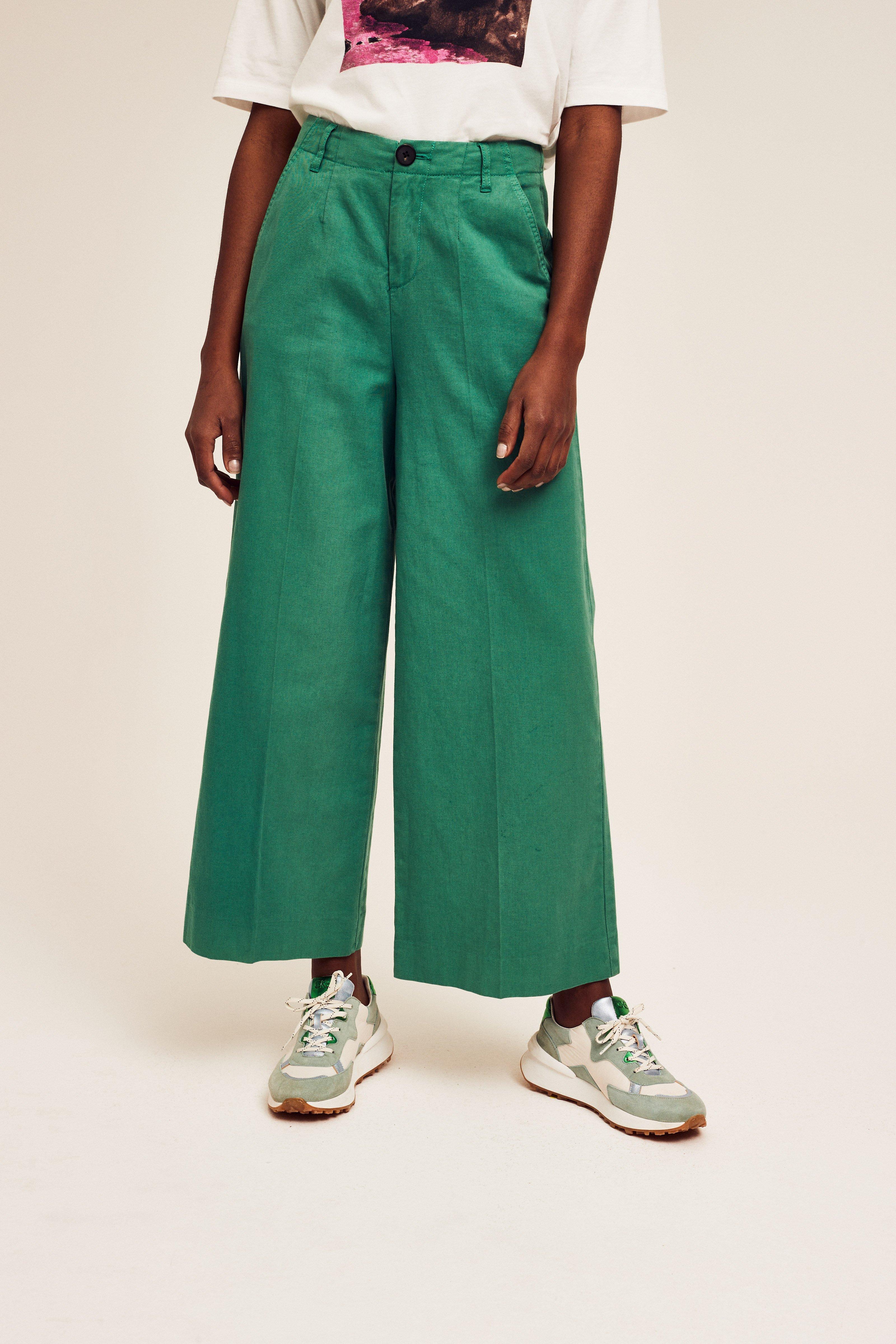 CKS Dames - MODO - ankle trousers - green