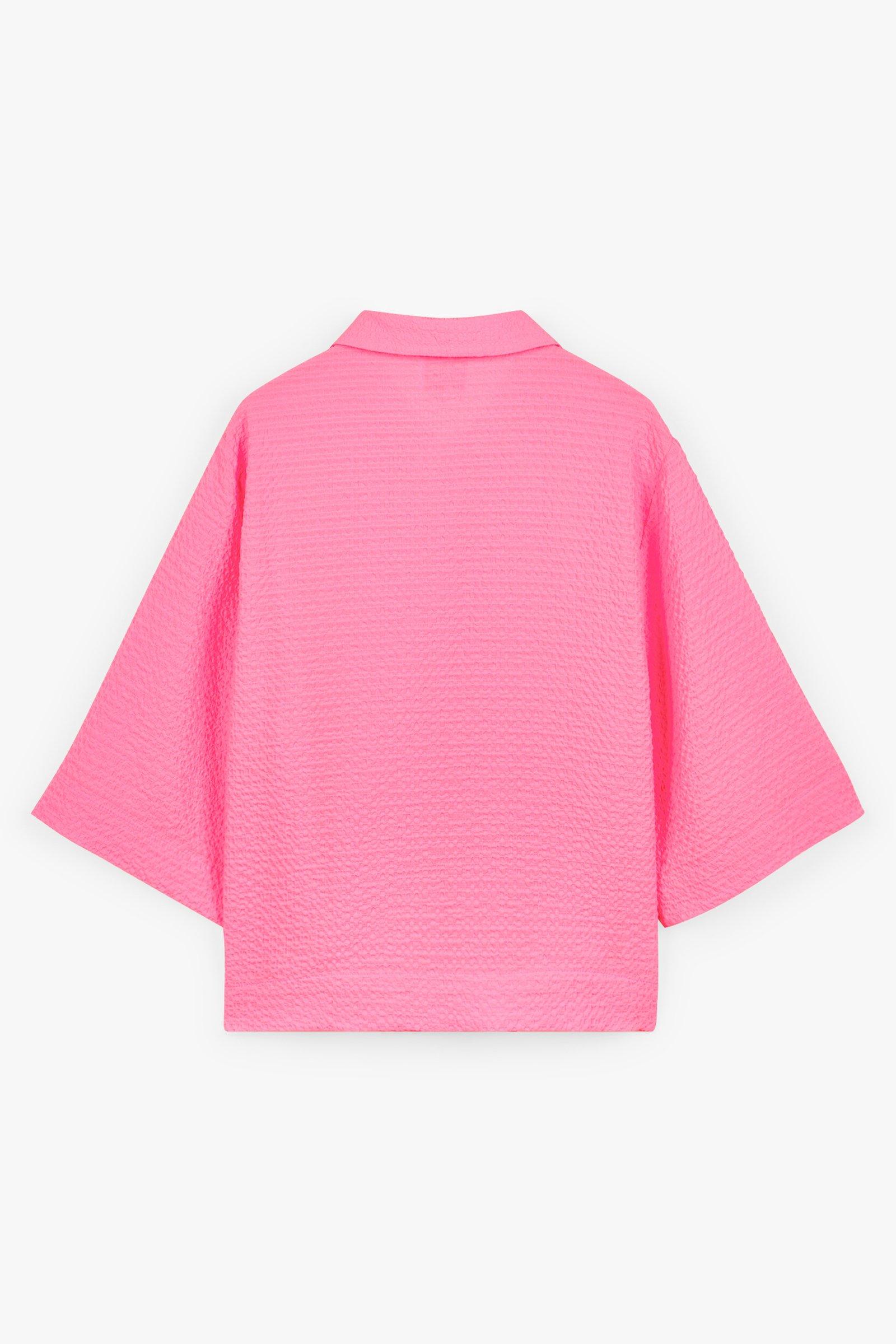 CKS Dames - SELIN - blouse lange mouwen - intens roze