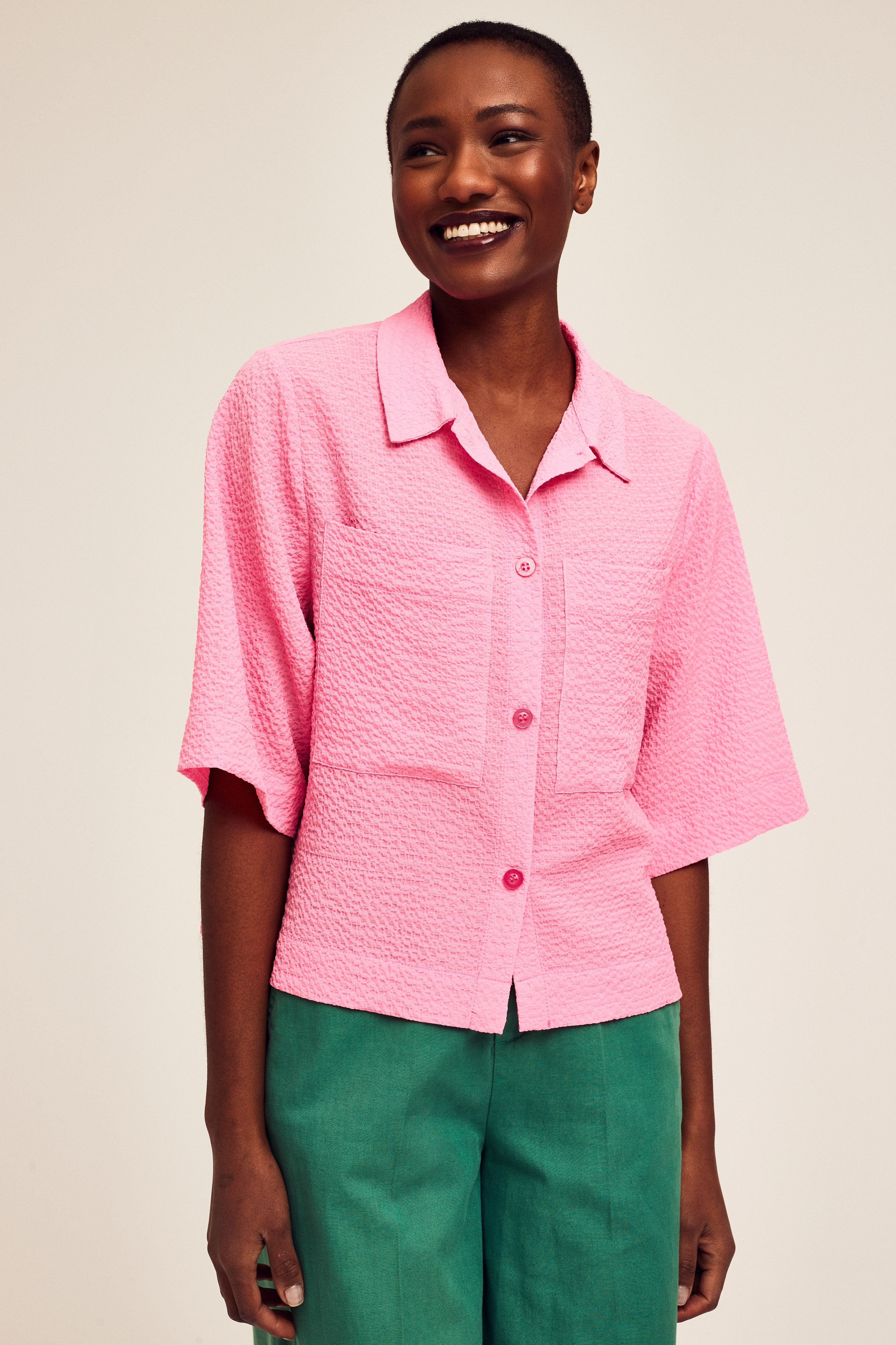 CKS Dames - SELIN - blouse long sleeves - bright pink