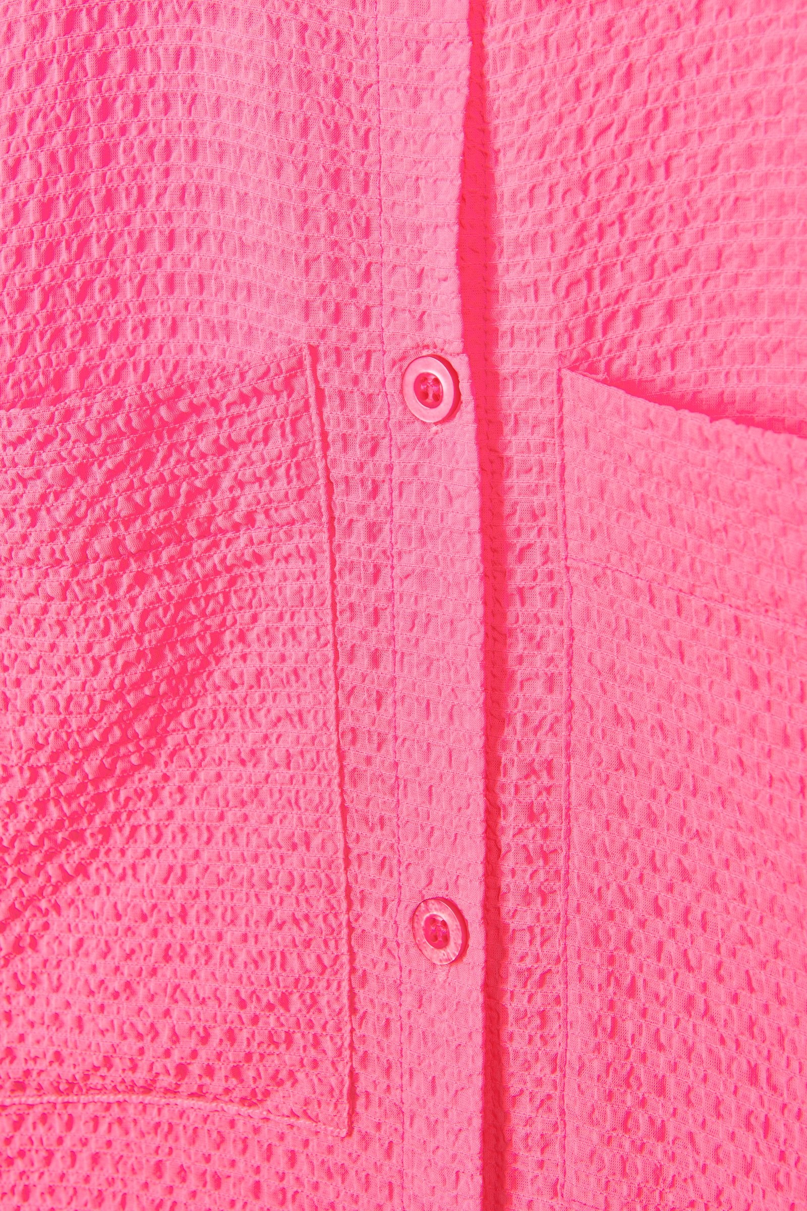 CKS Dames - SELIN - blouse korte mouwen - intens roze