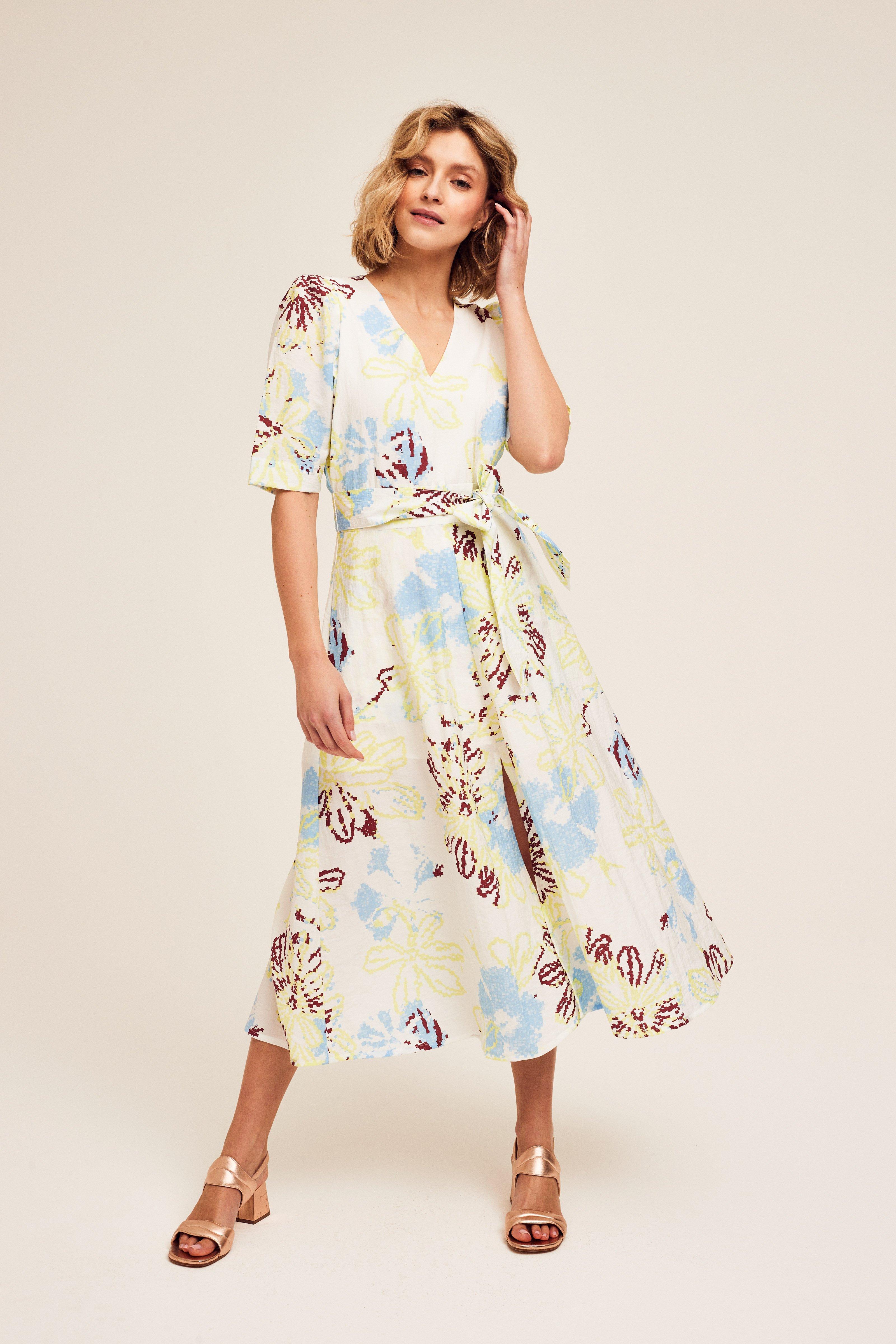 CKS Dames - FARGOS - robe midi - multicolore