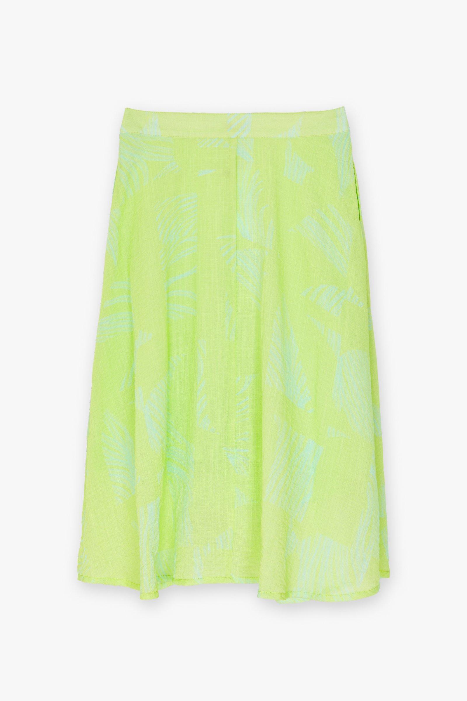 CKS Dames - NECHELA - midi skirt - light yellow