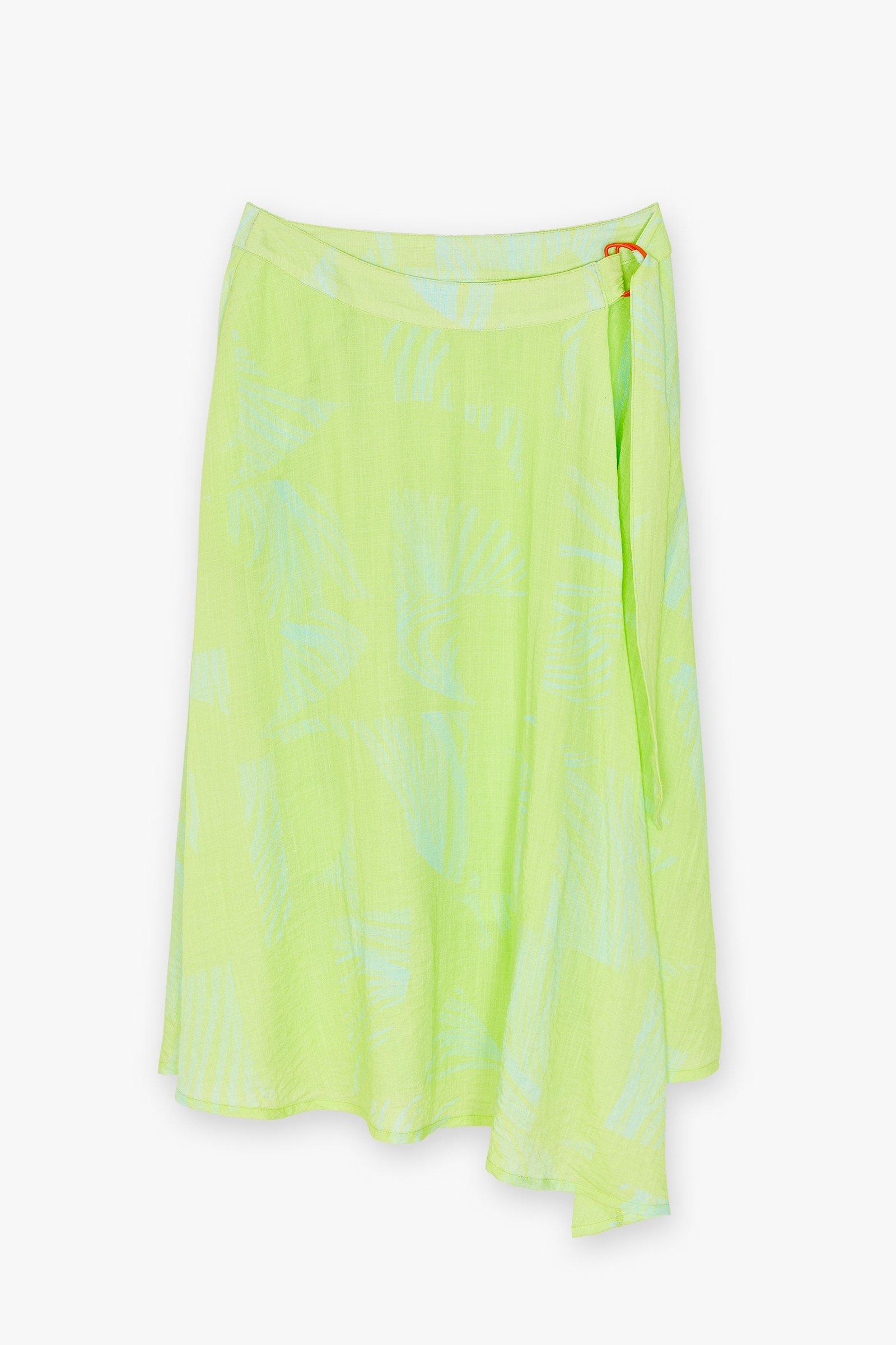 CKS Dames - NECHELA - midi skirt - light yellow