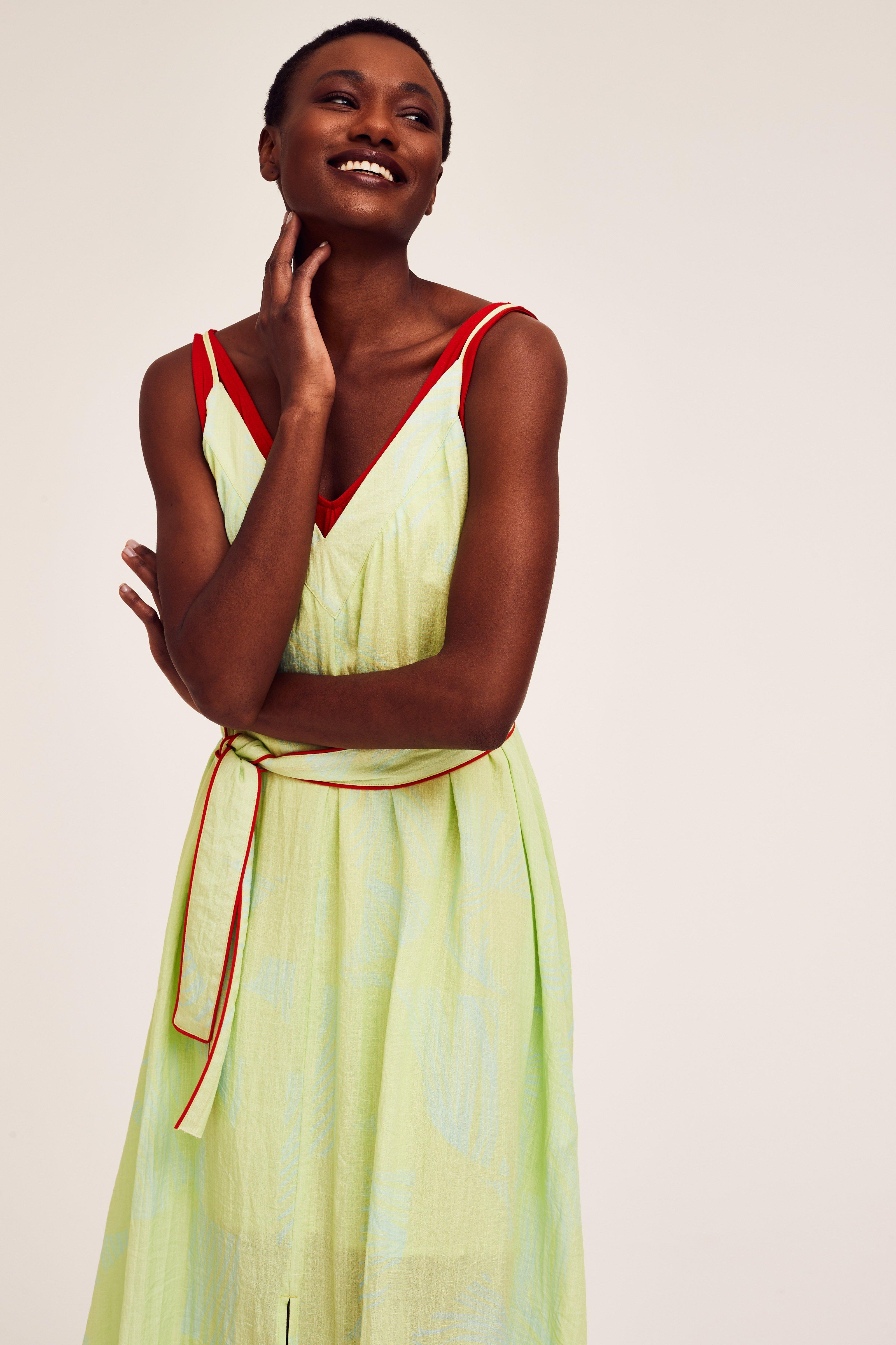 CKS Dames - MARDI - midi dress - light yellow