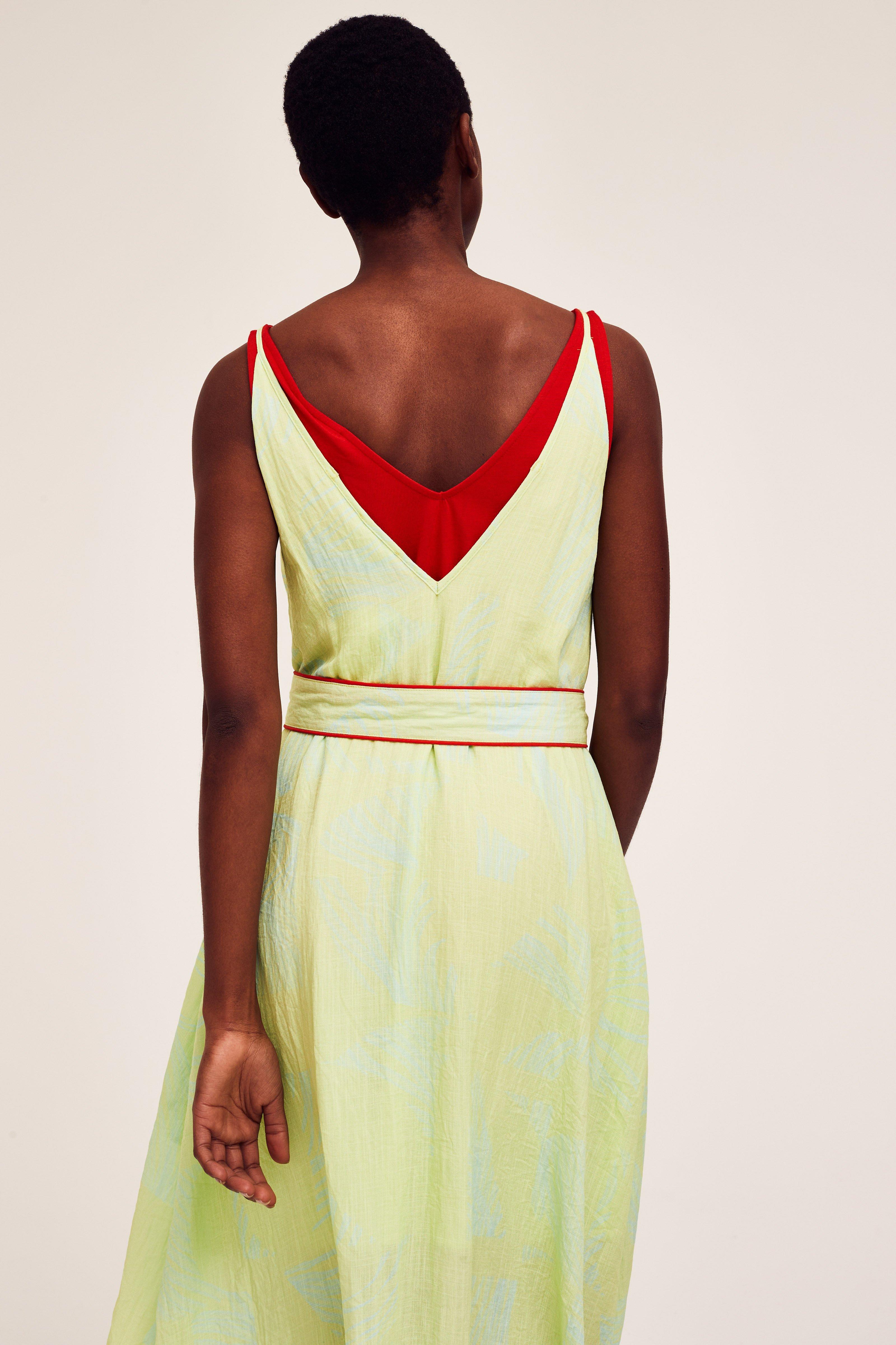 CKS Dames - MARDI - midi dress - light yellow