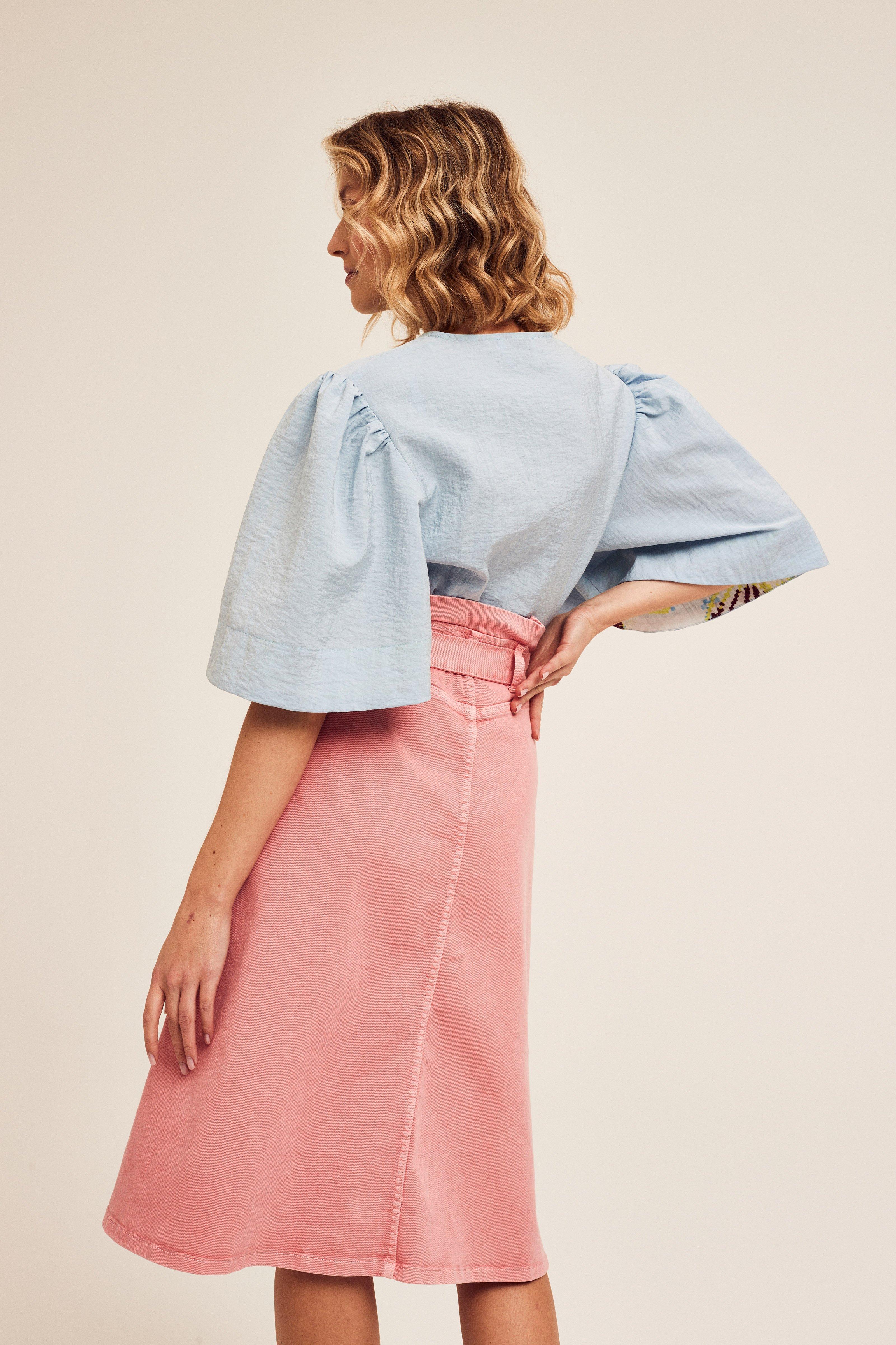 CKS Dames - ISLA - blouse long sleeves - light blue