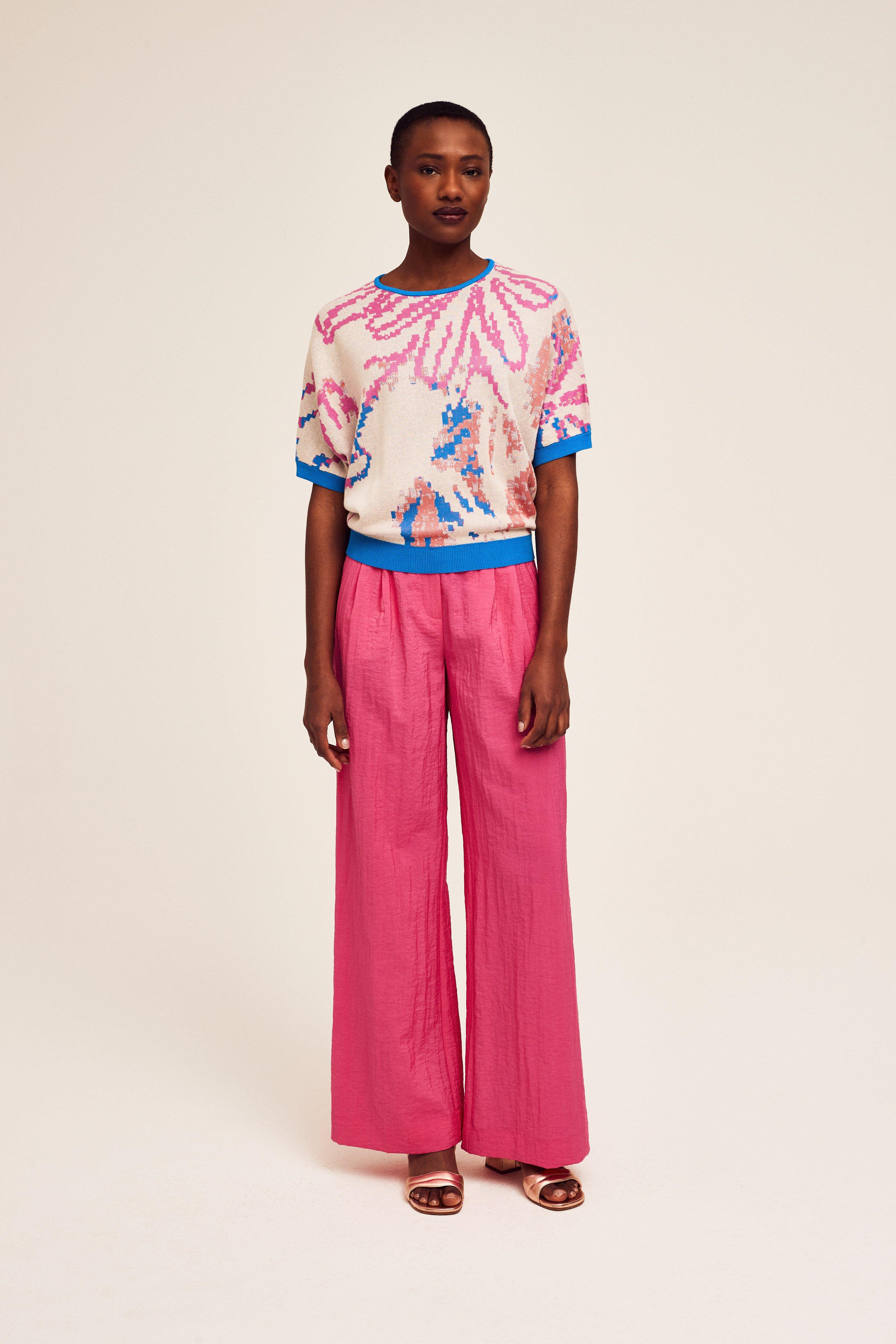 CKS Dames - SOFIAS - long trouser - bright pink