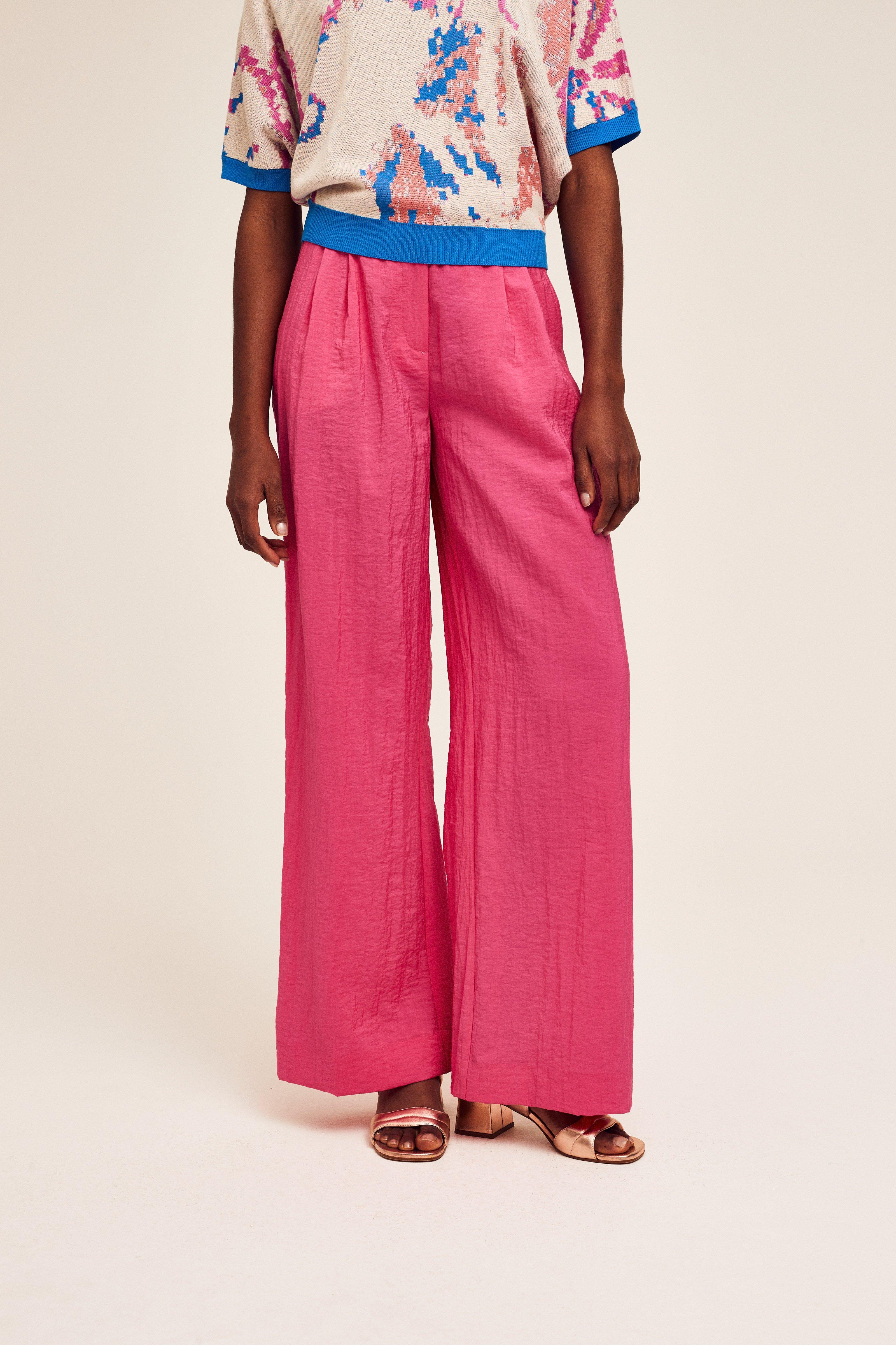 CKS Dames - SOFIAS - pantalon long - rose vif