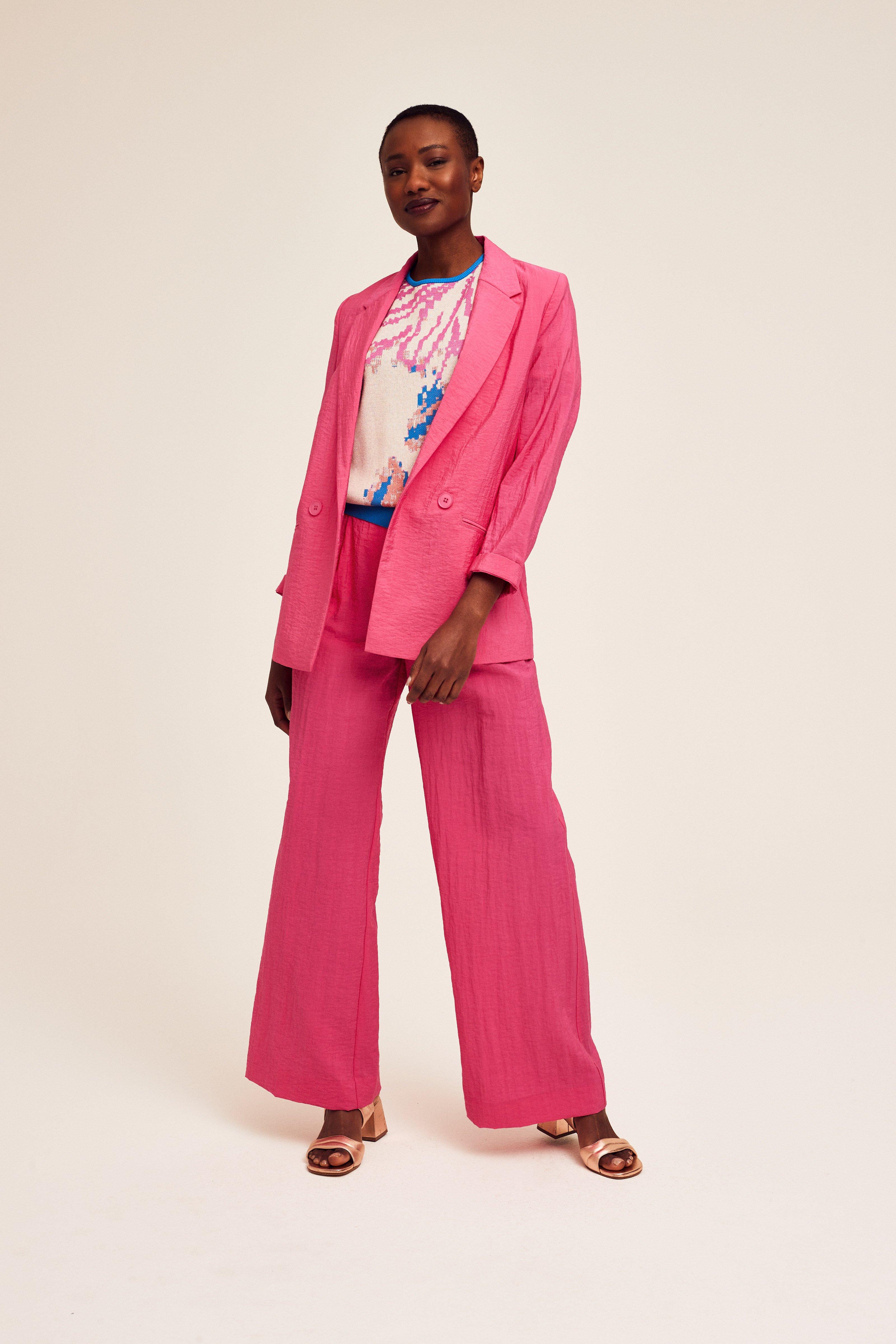 CKS Dames - SOFIAS - pantalon long - rose vif