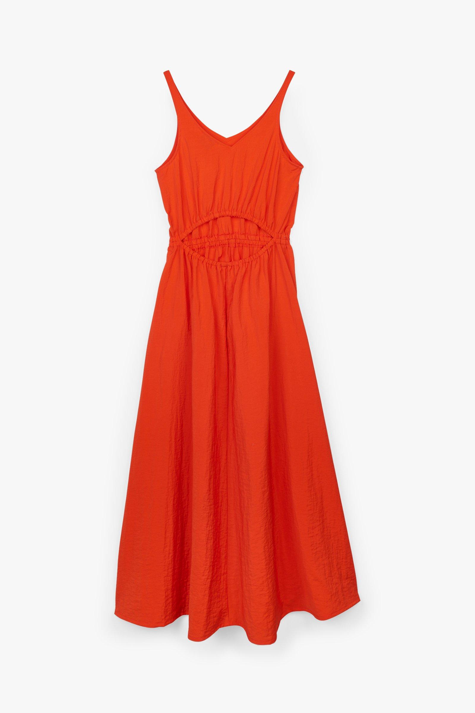 CKS Dames - MADONNA - long dress - dark red