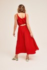 CKS Dames - MADONNA - long dress - dark red