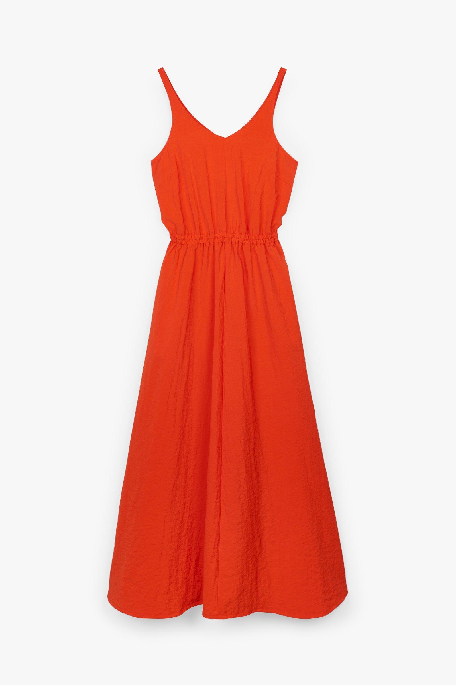 CKS Dames - MADONNA - long dress - dark red