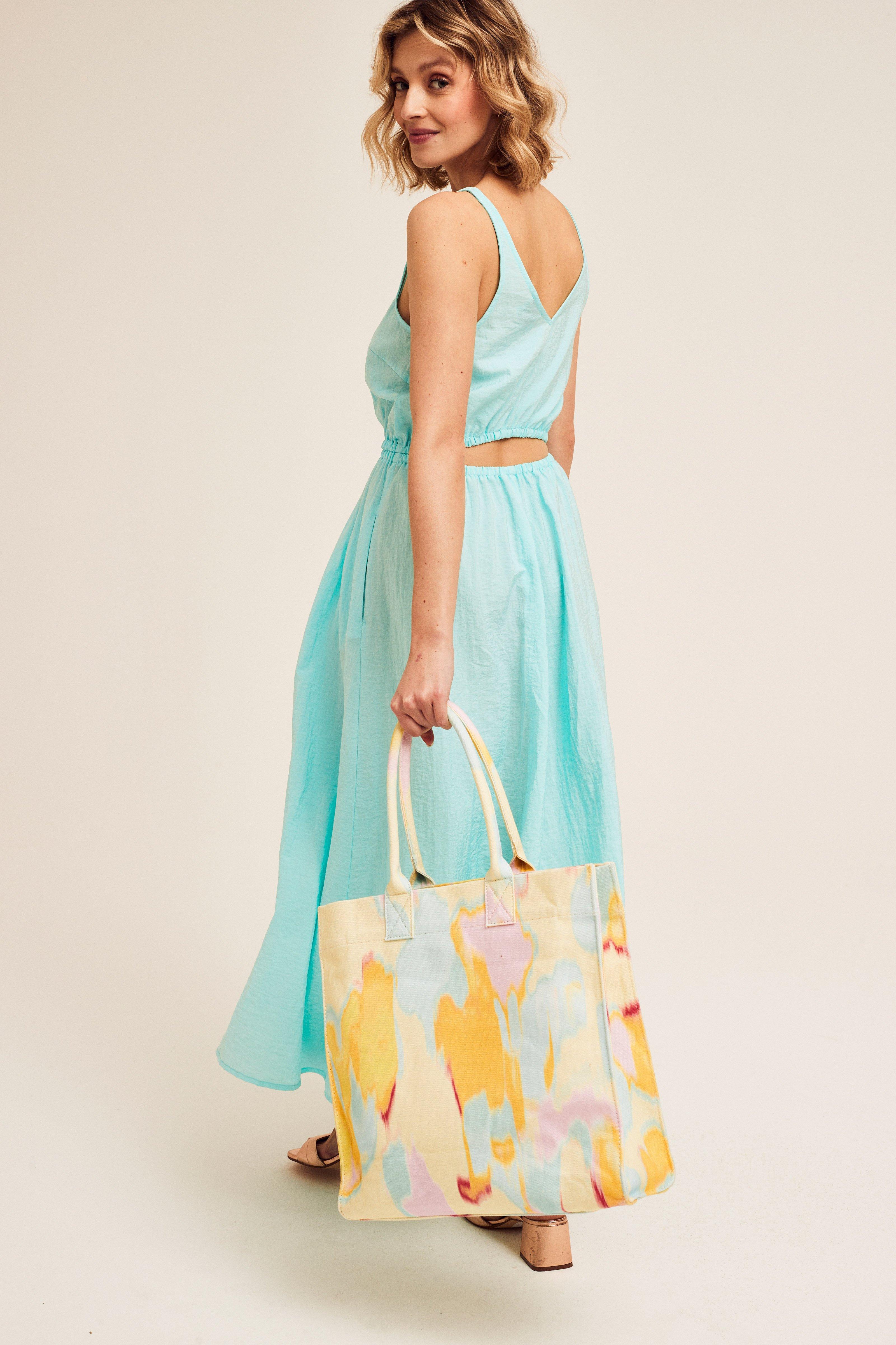 CKS Dames - MADONNA - robe longue - bleu vif