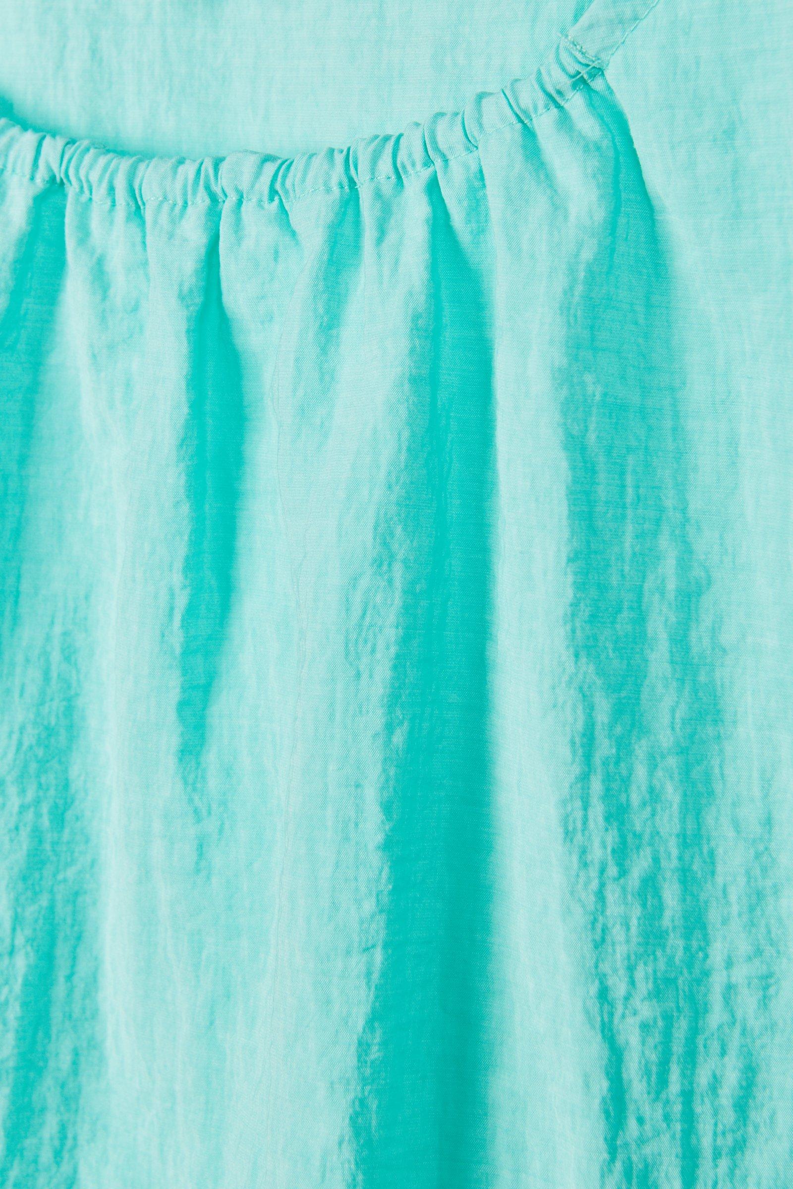 CKS Dames - SELINA - Bluse Kurze Ärmel - Hellblau