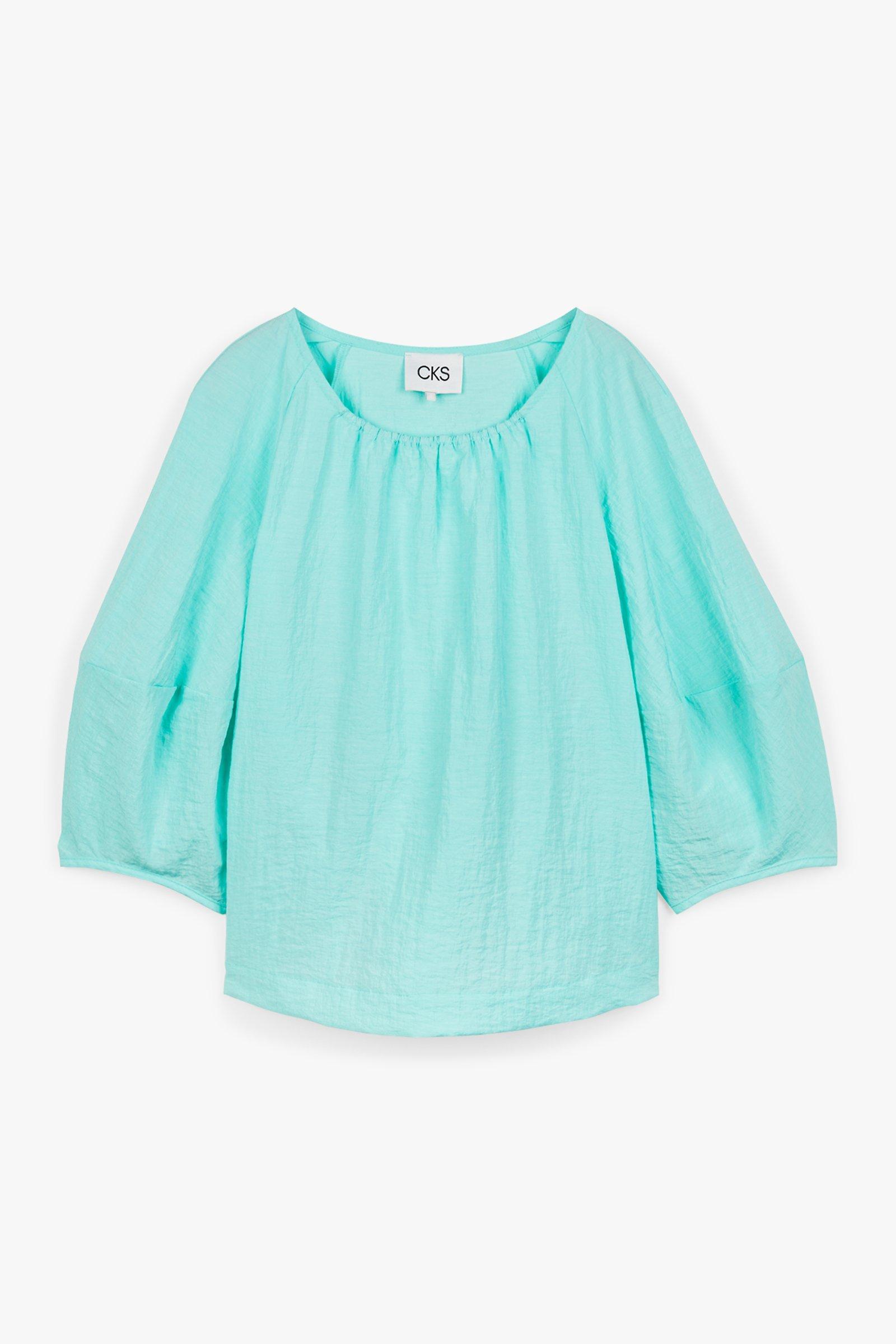 CKS Dames - SELINA - Bluse Lange Ärmel - Hellblau
