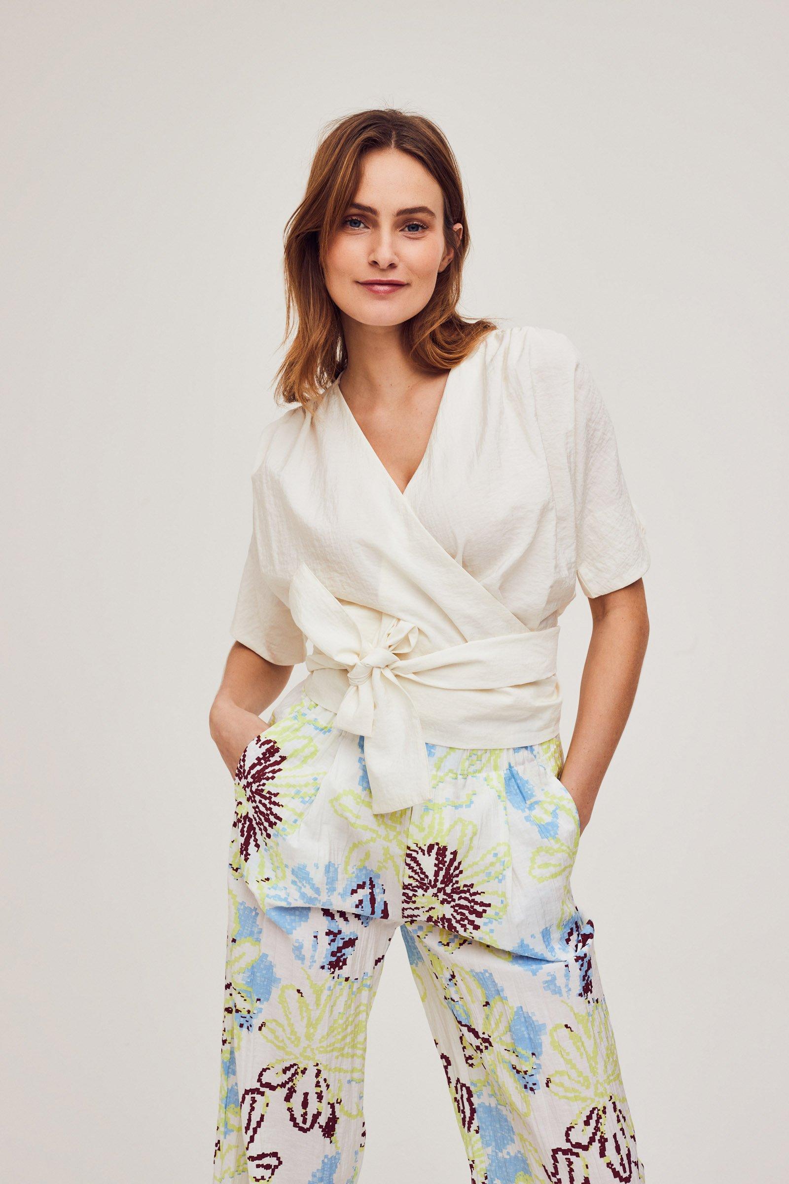 CKS Dames - IDIOMA - blouse long sleeves - white