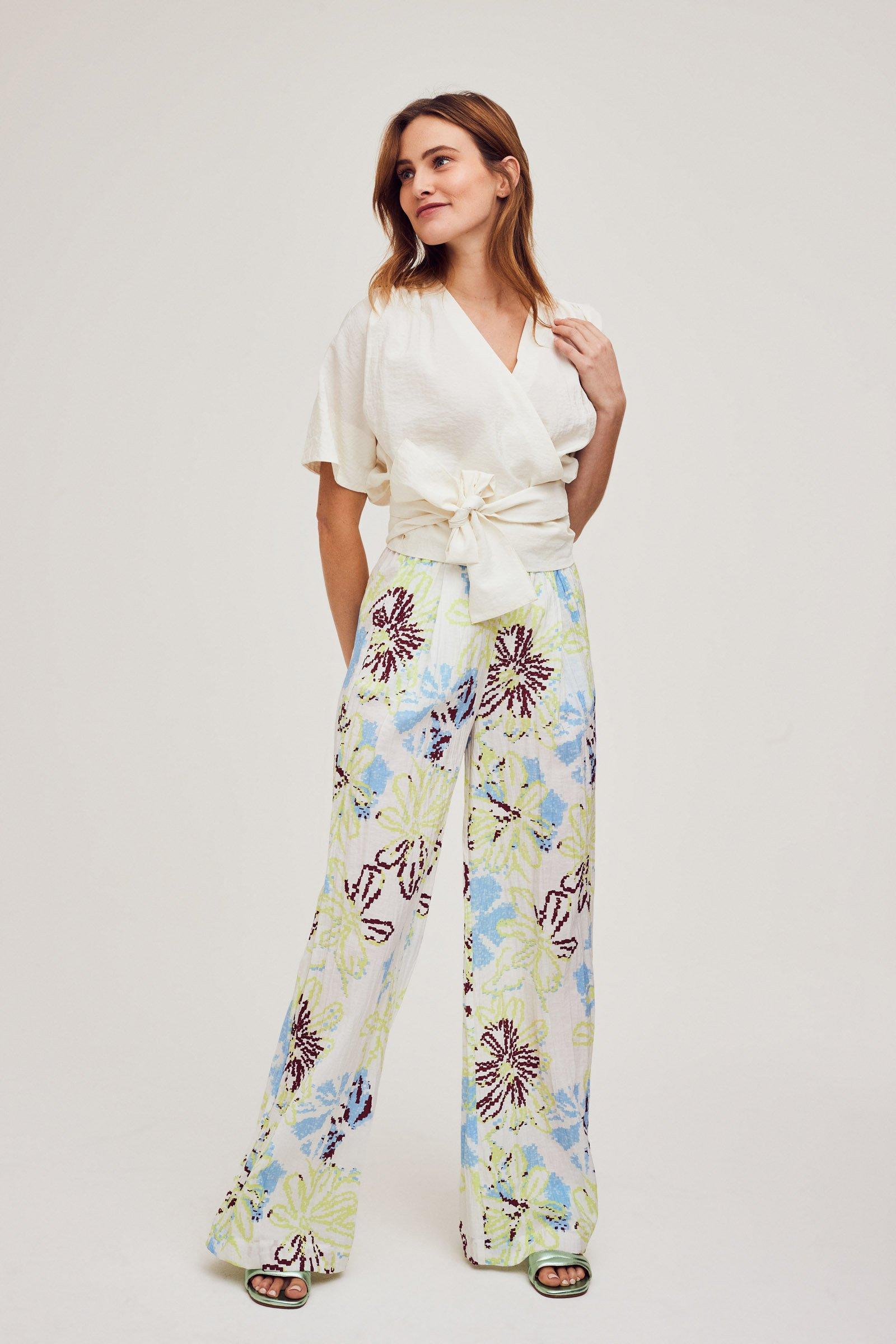 CKS Dames - IDIOMA - blouse lange mouwen - wit