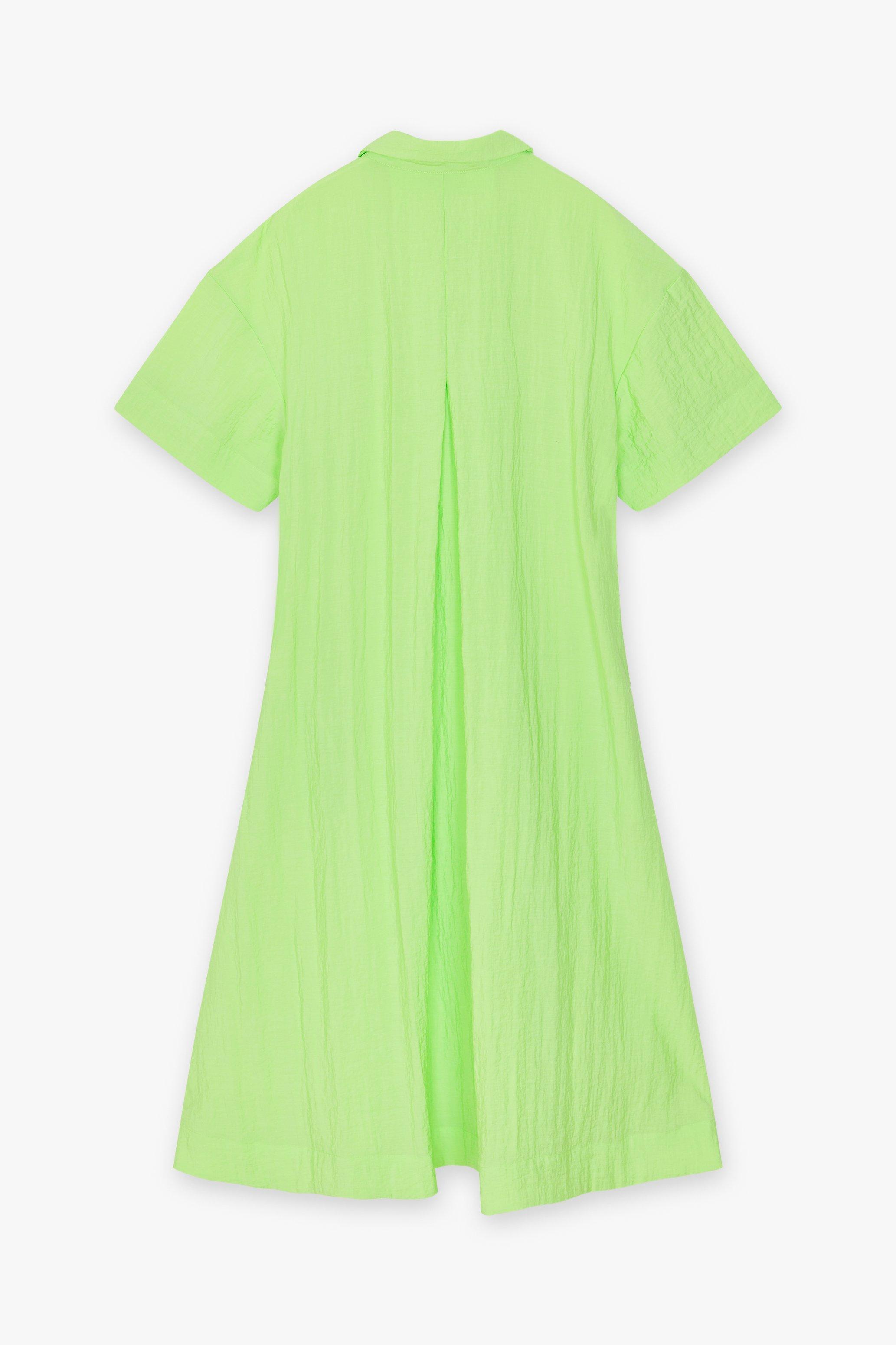 CKS Dames - INAYA - robe midi - vert vif