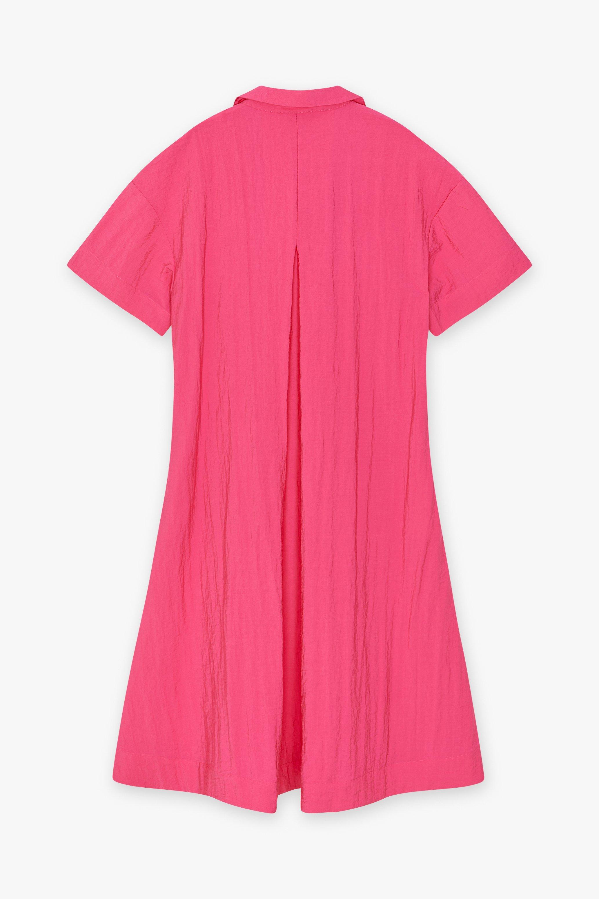 CKS Dames - INAYA - robe midi - rose vif